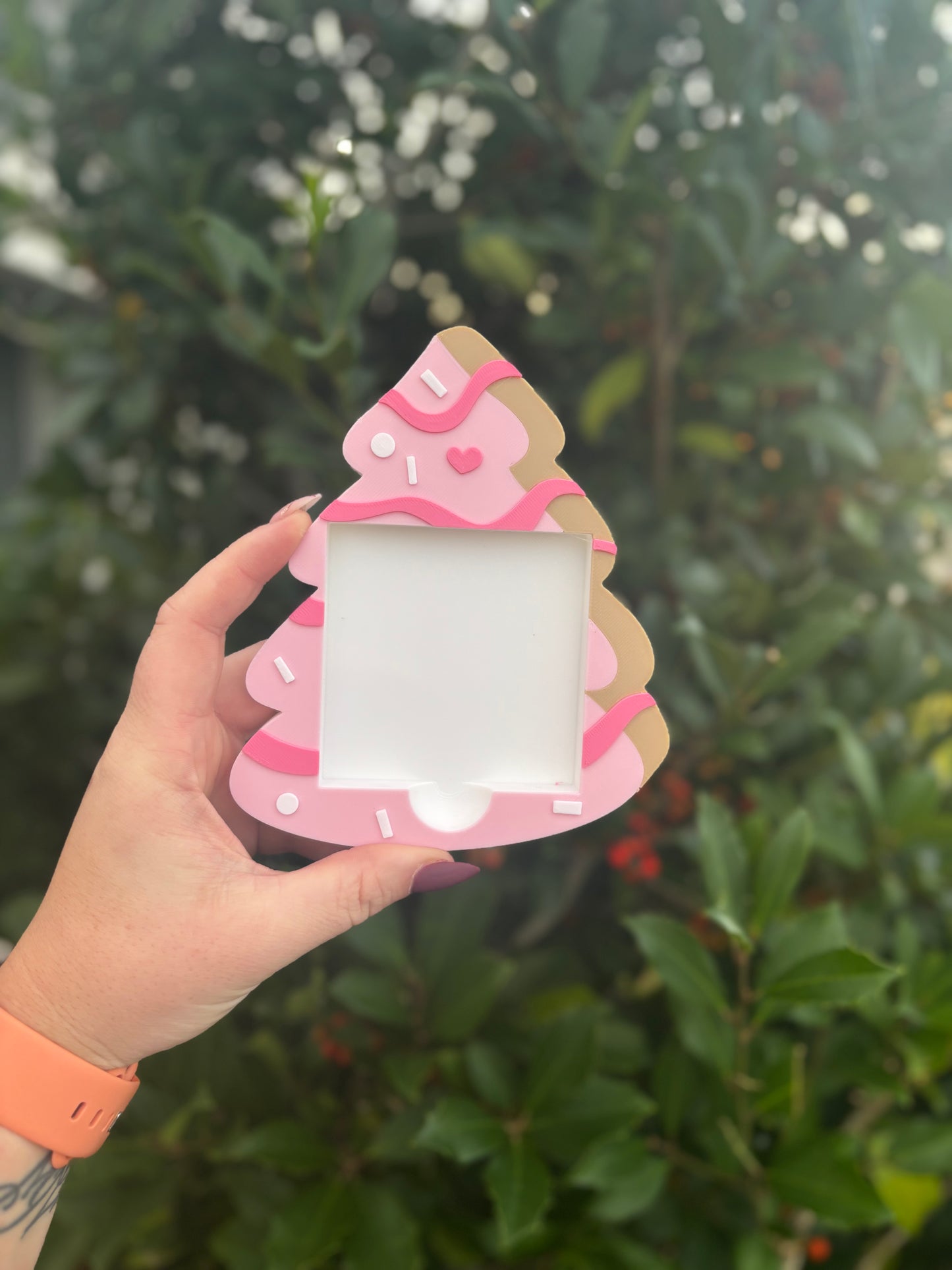 Christmas Cake Notepad Holder