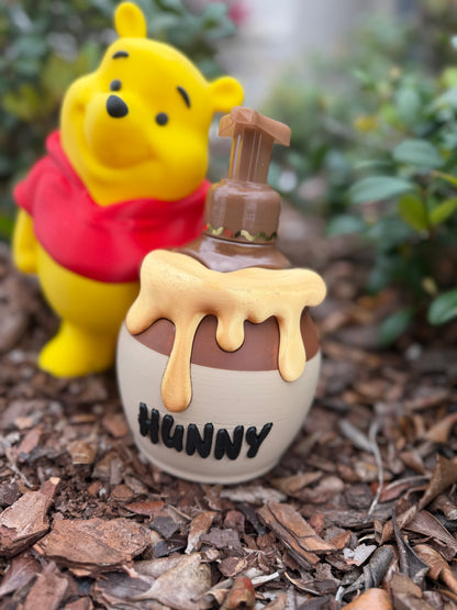 Winnie the Pooh Inspired Soap Holder | Bear Bathroom Decor | Kids Bathroom Soap Holder | Cute Countertop Soap Dispenser Holder