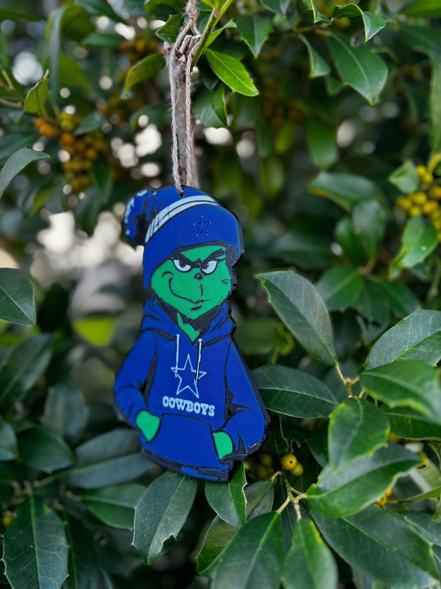 Dallas Cowboys Grinch Ornament