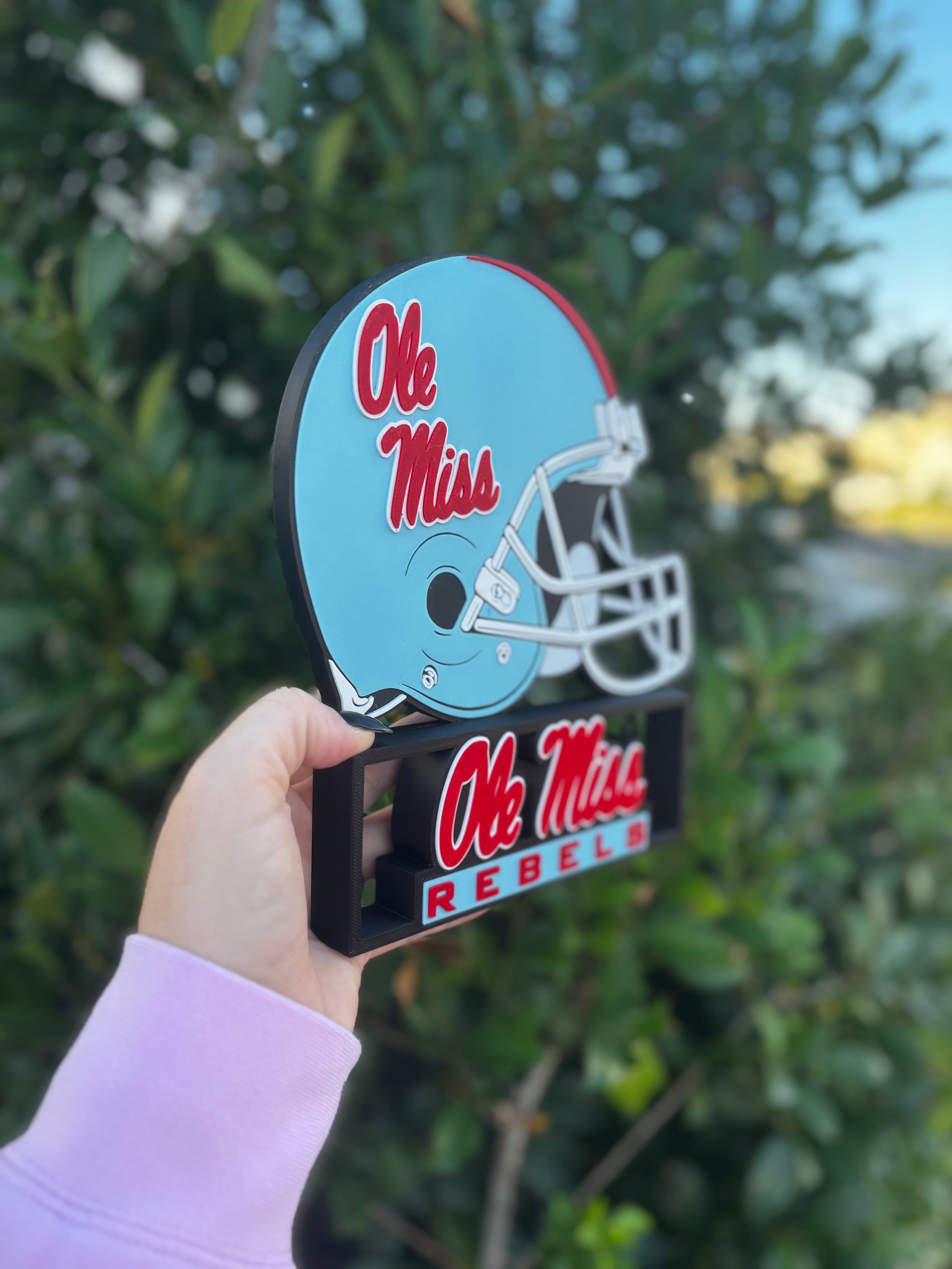 Ole Miss Table/Desk Stand