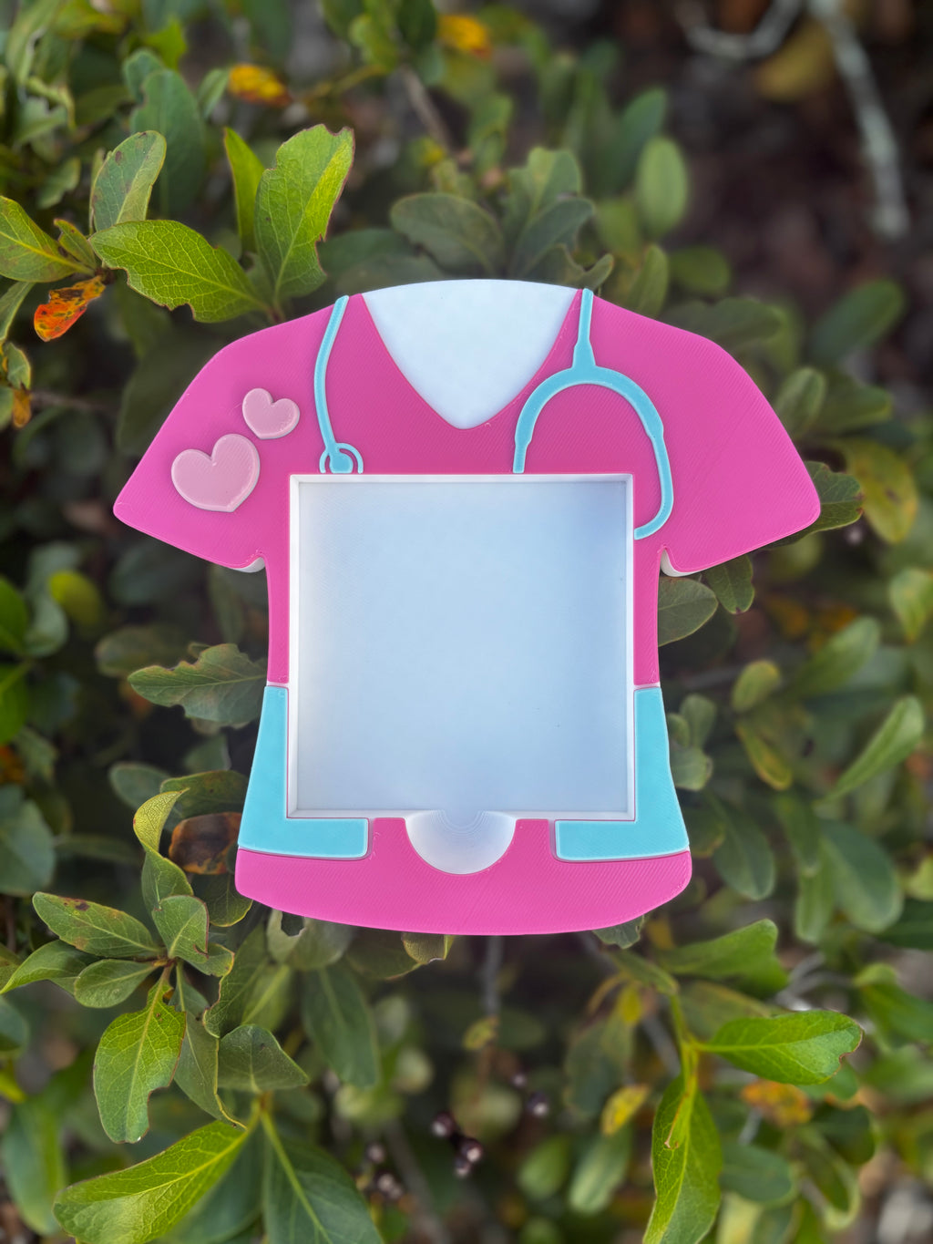 Scrub Top Notepad Holder