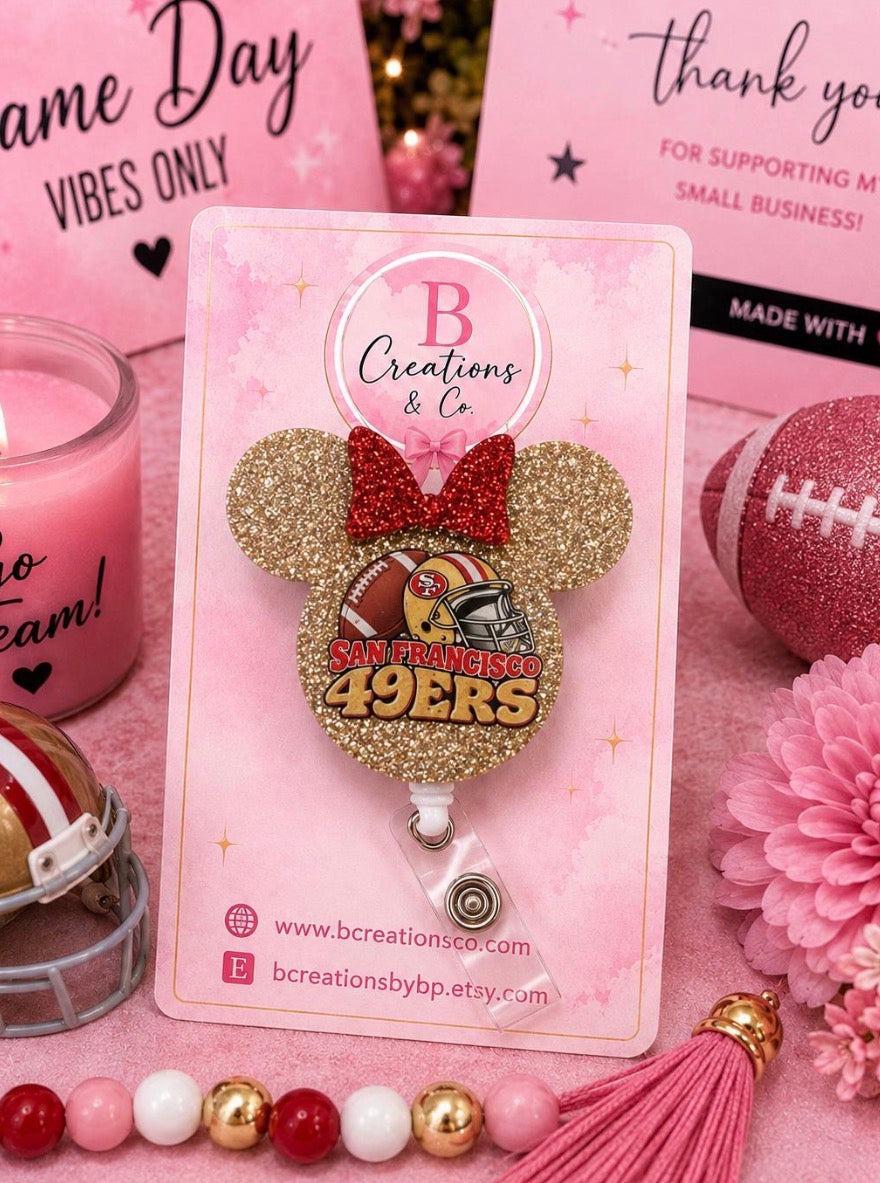 NFL Minnie Badge Reels
