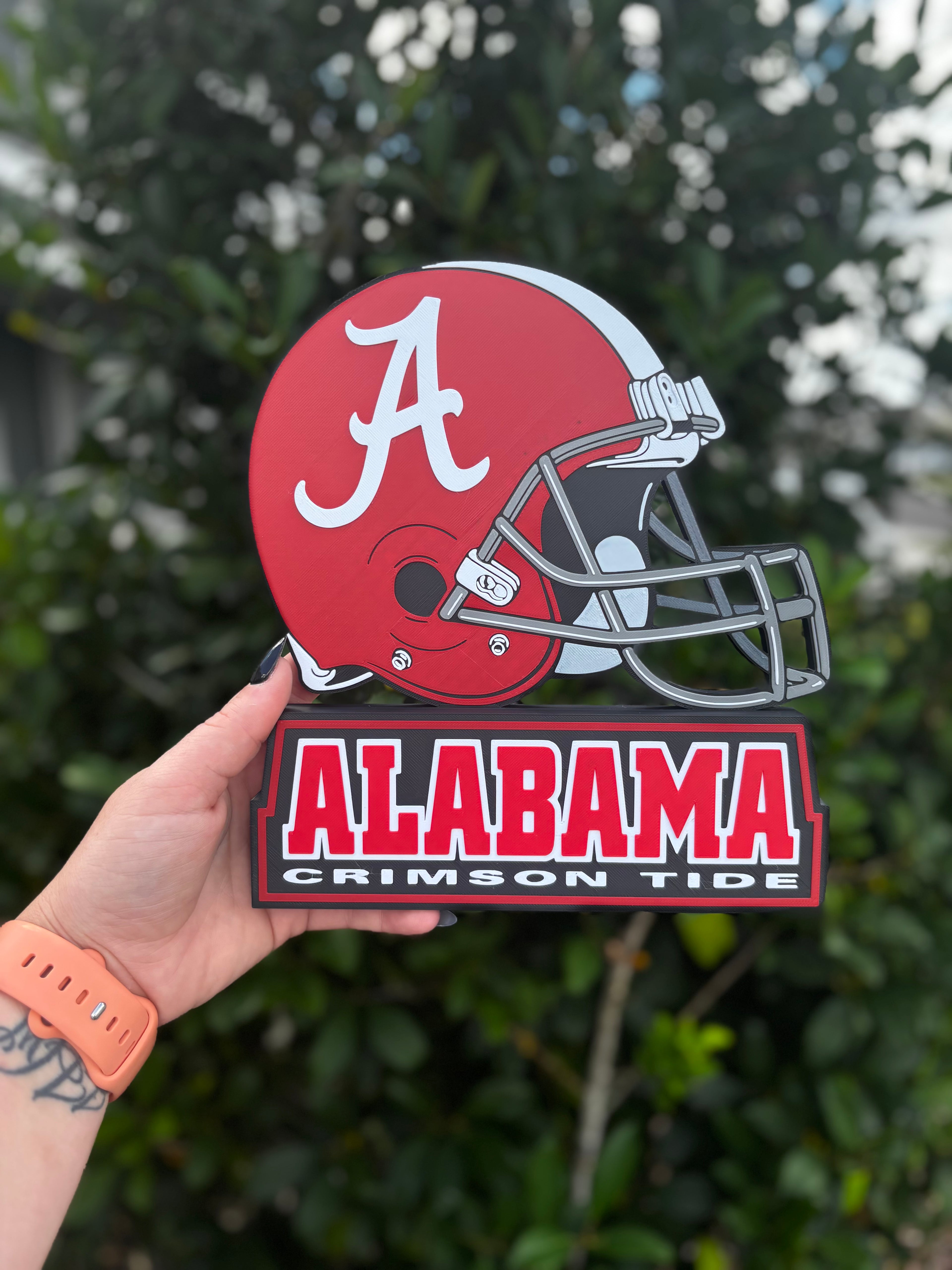 Alabama Crimson Tide Desk/Table Stand