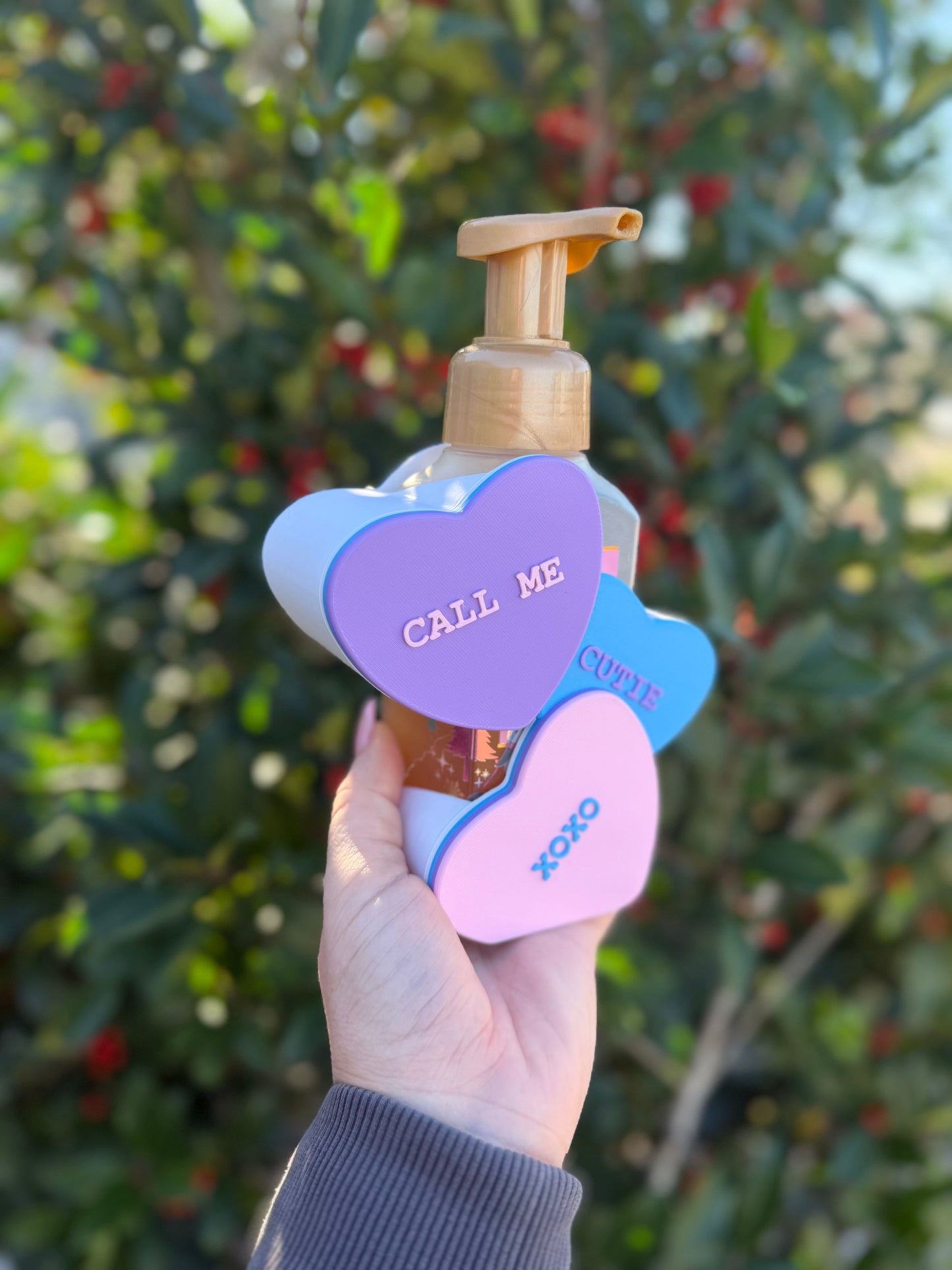 Valentine’s Candy Heart Soap Holder | Bath & Body Works Soap Holder | Candy Conversation Hearts | Valentine Bathroom Decor