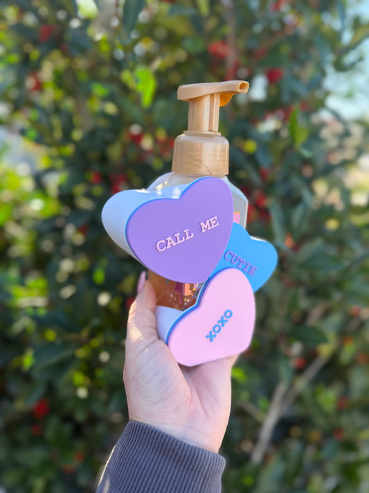 Valentine’s Candy Heart Soap Holder | Bath & Body Works Soap Holder | Candy Conversation Hearts | Valentine Bathroom Decor