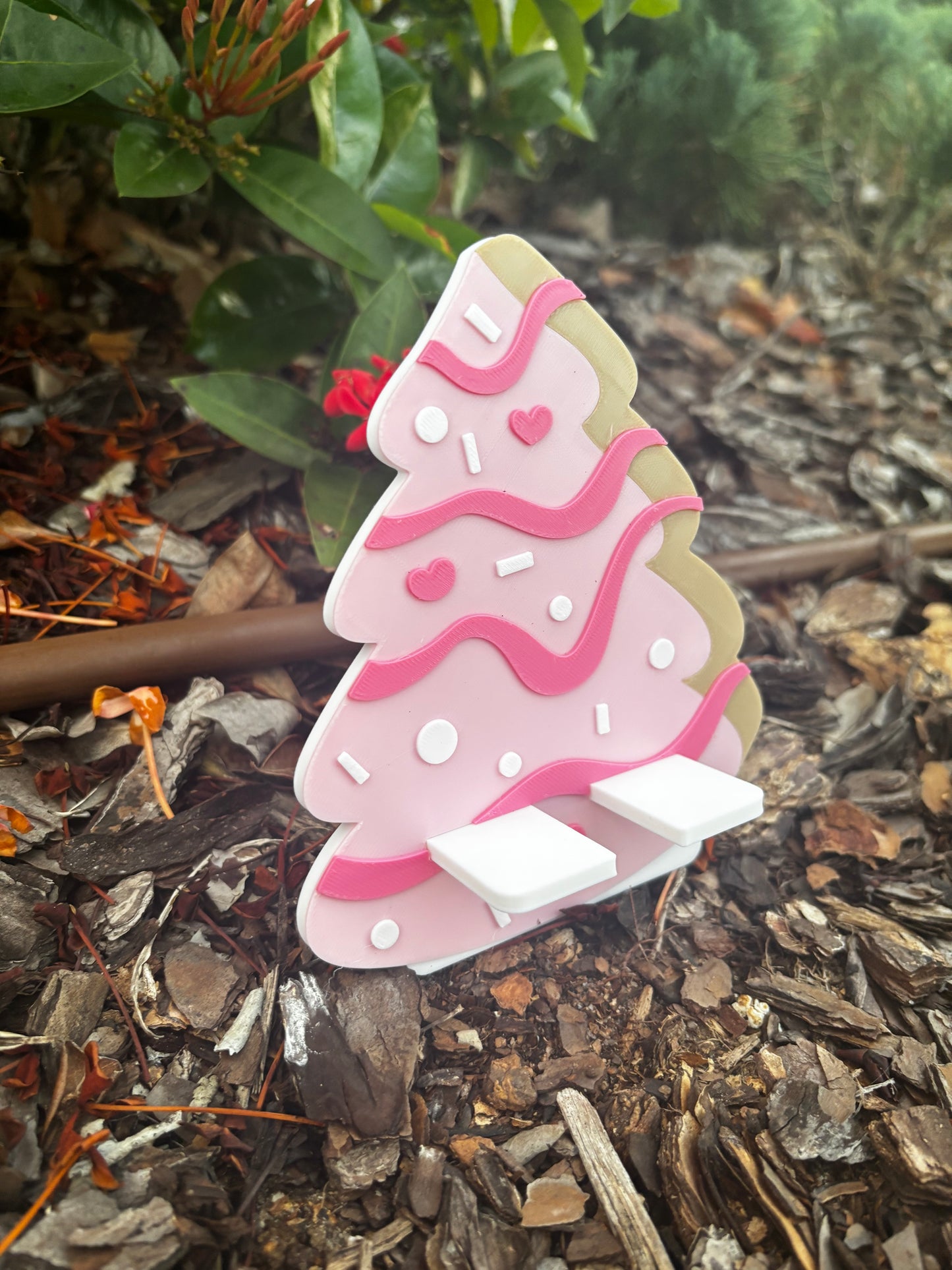 Christmas Cake Phone Holder