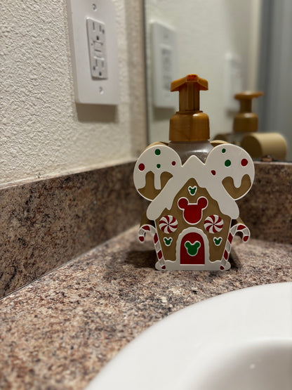 Mouse Gingerbread House Bath & Body Works Soap Dispenser Holder