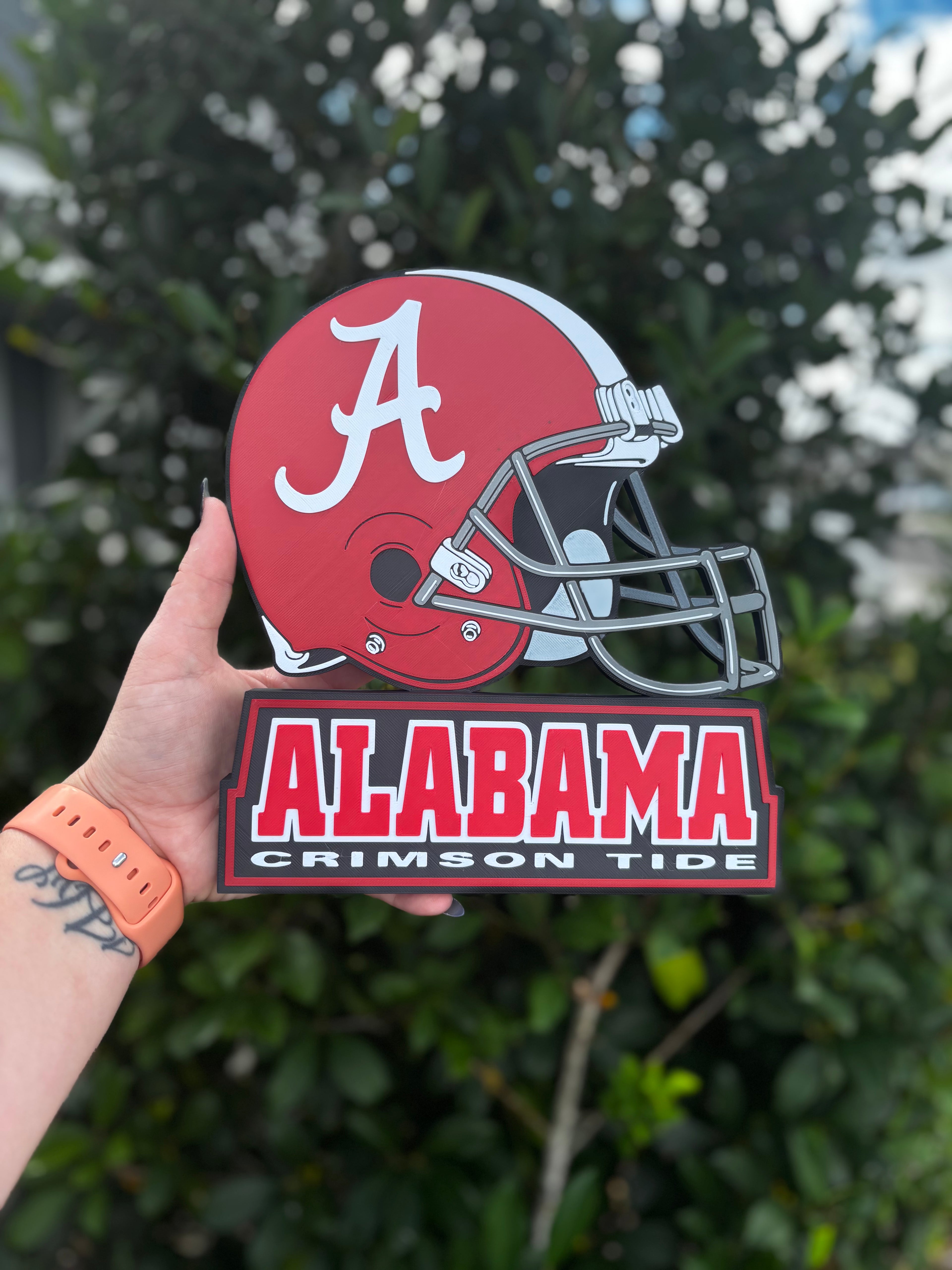 Alabama Crimson Tide Desk/Table Stand