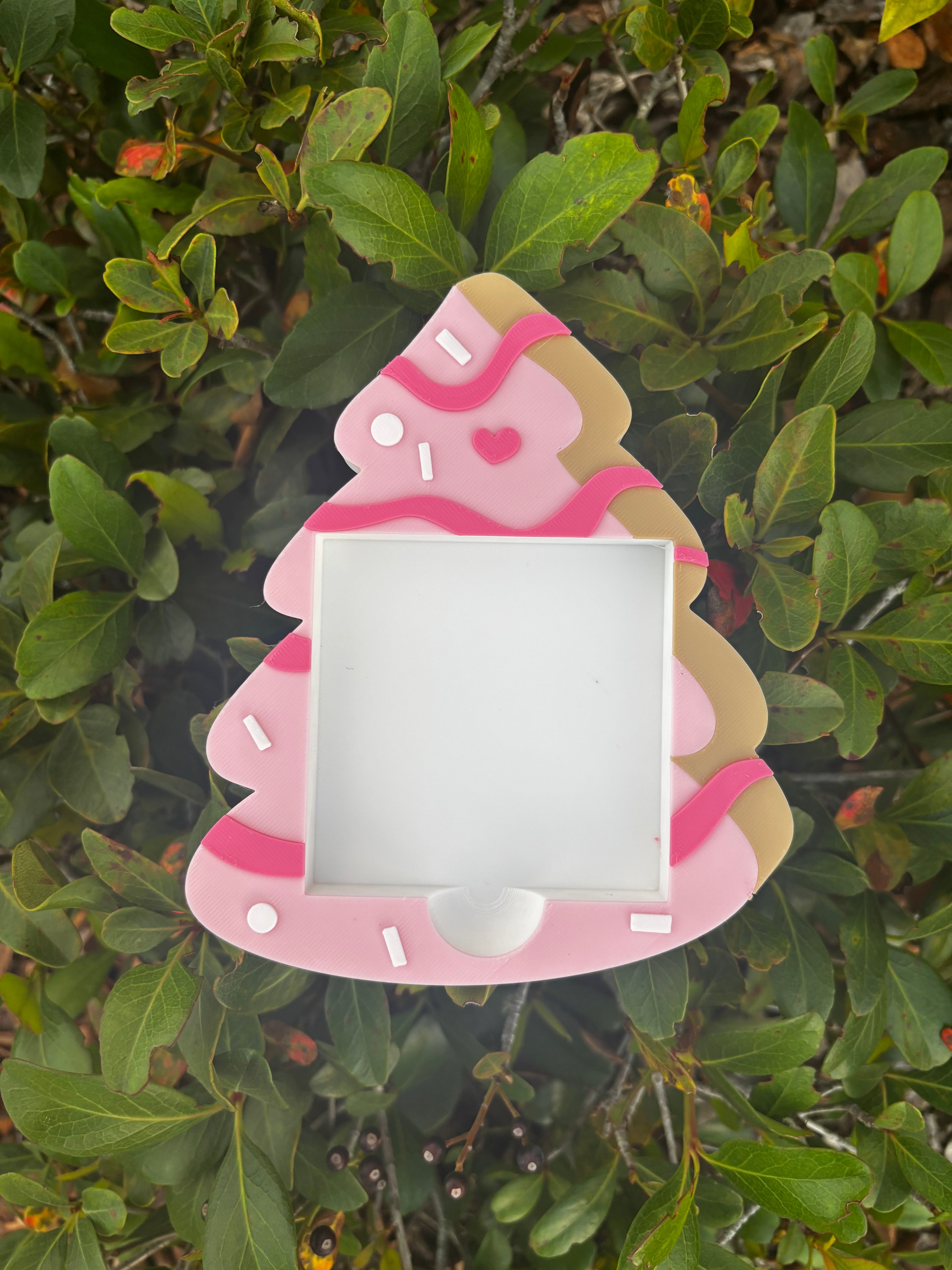 Christmas Cake Notepad Holder