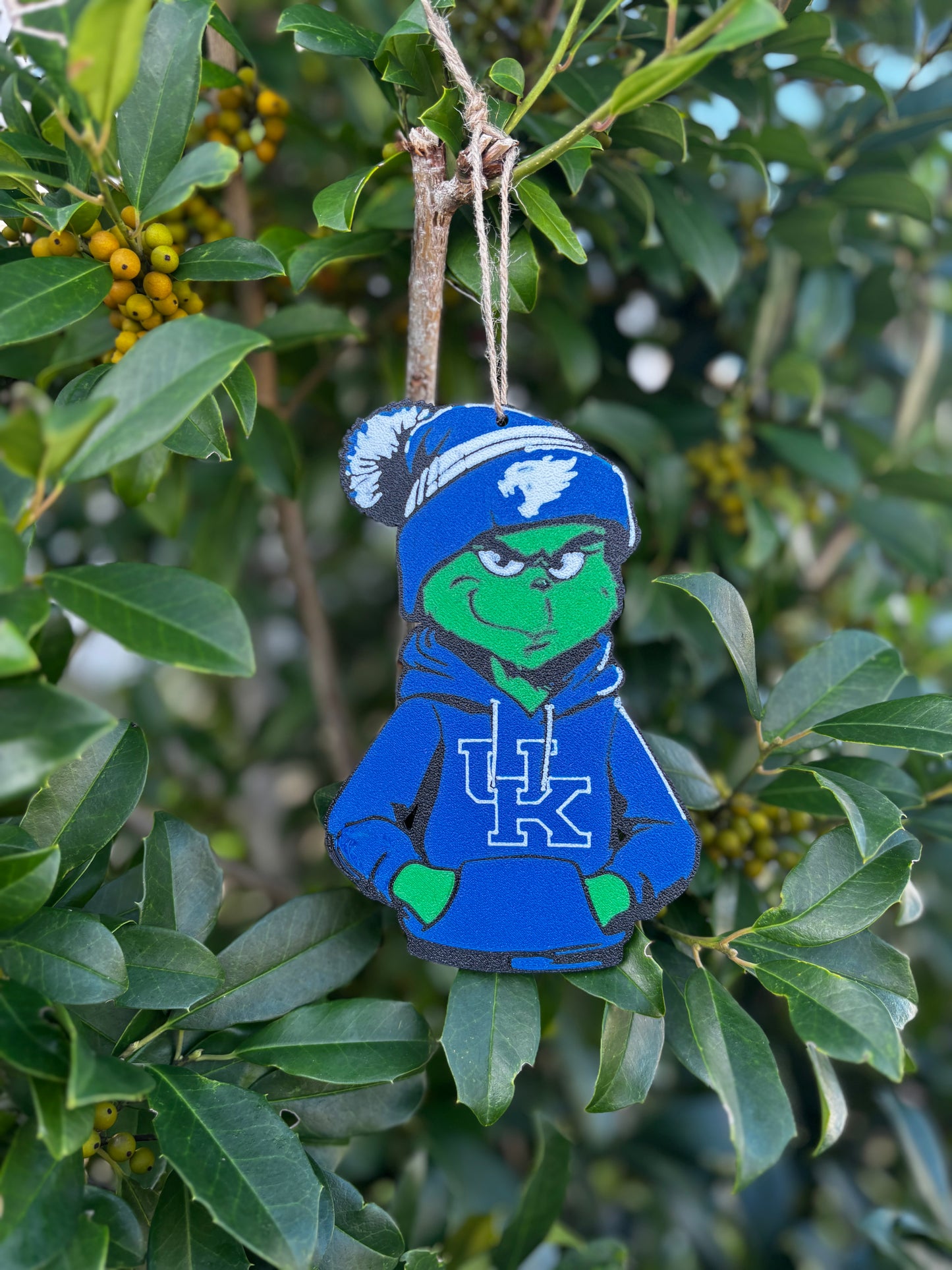 Kentucky Wildcats Grinch Ornament