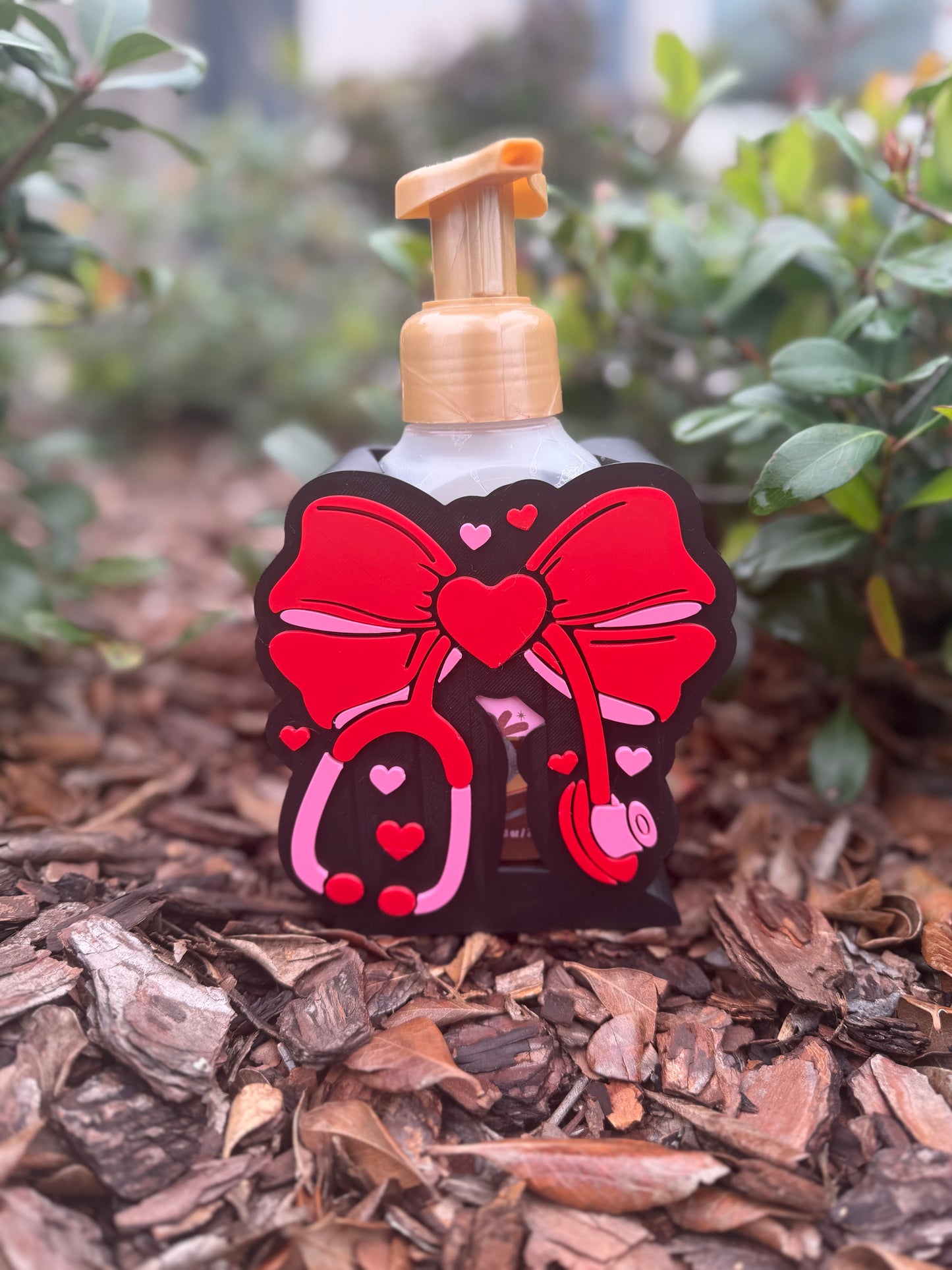 Valentine Nurse Soap Holder | Bath & Body Works Soap Holder | Nurse Gift | Valentine’s Day Bathroom Decor | Heart Stethoscope Soap Sleeve