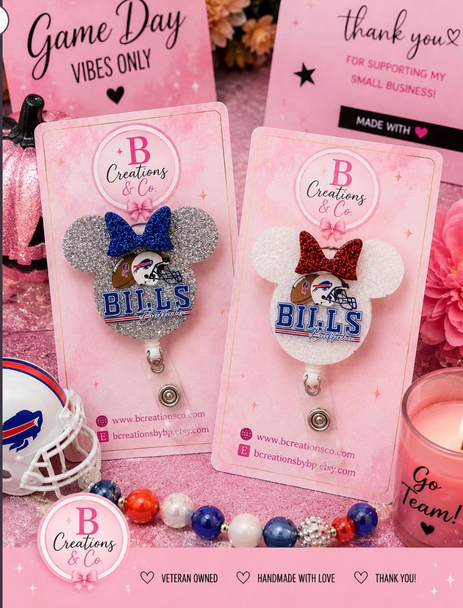 NFL Minnie Badge Reels