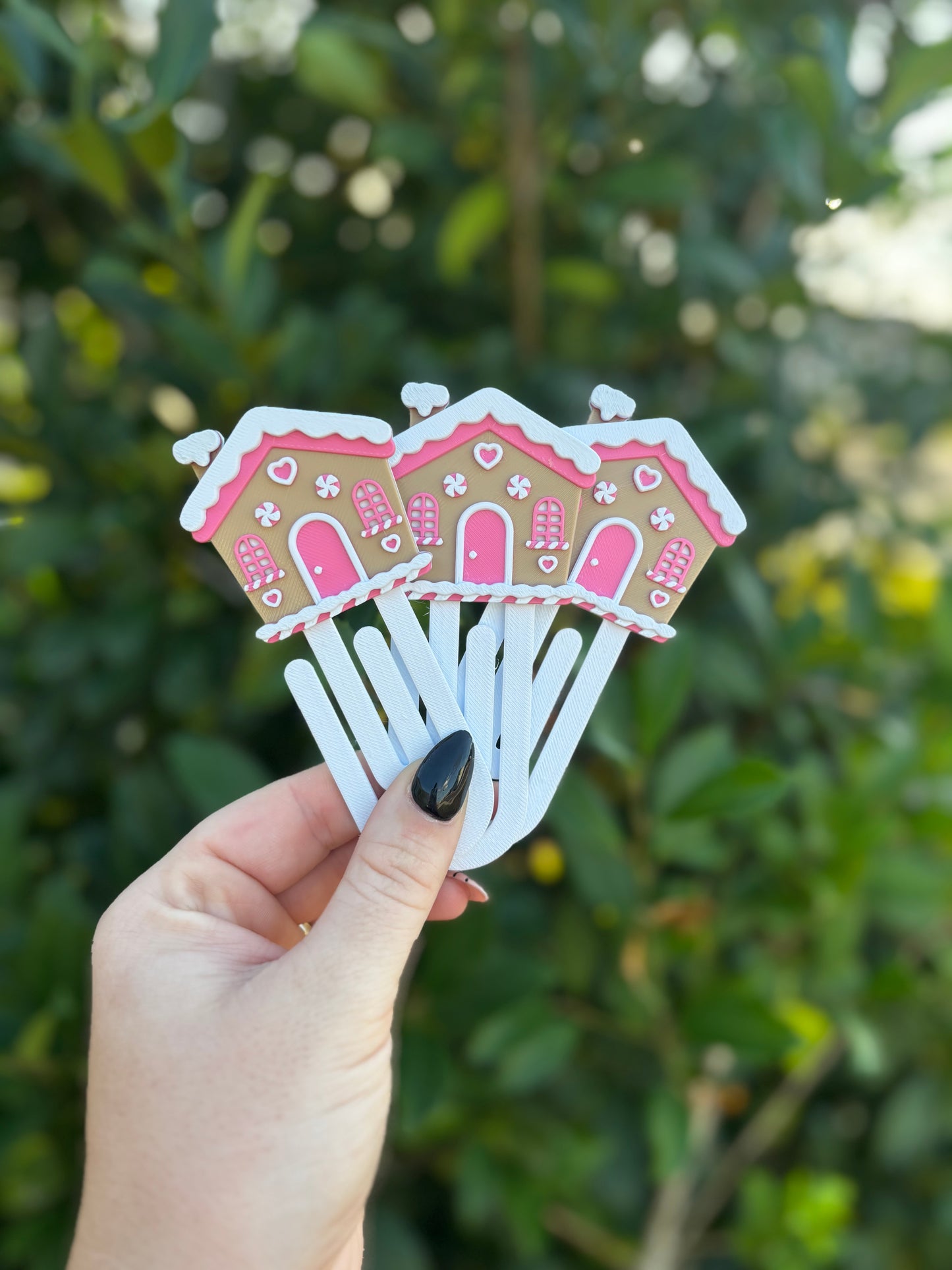 Christmas Gingerbread House Paperclips