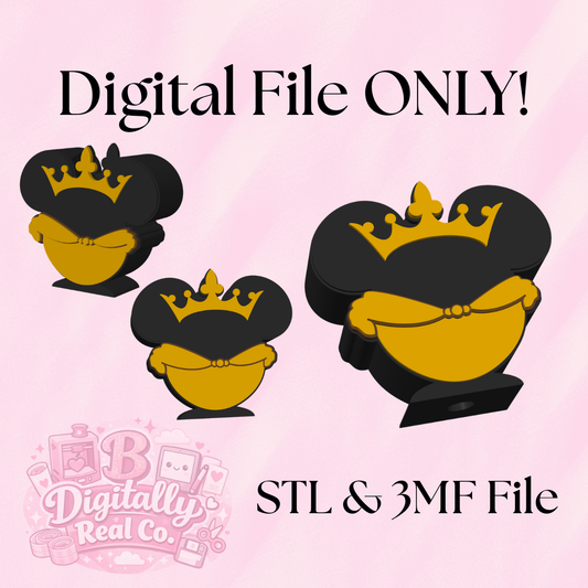 Belle Princess Inspired Soap Holder – Digital Download – STL & 3MF Files – 3D Print Bath & Body Works Holder – Princess Bathroom Decor