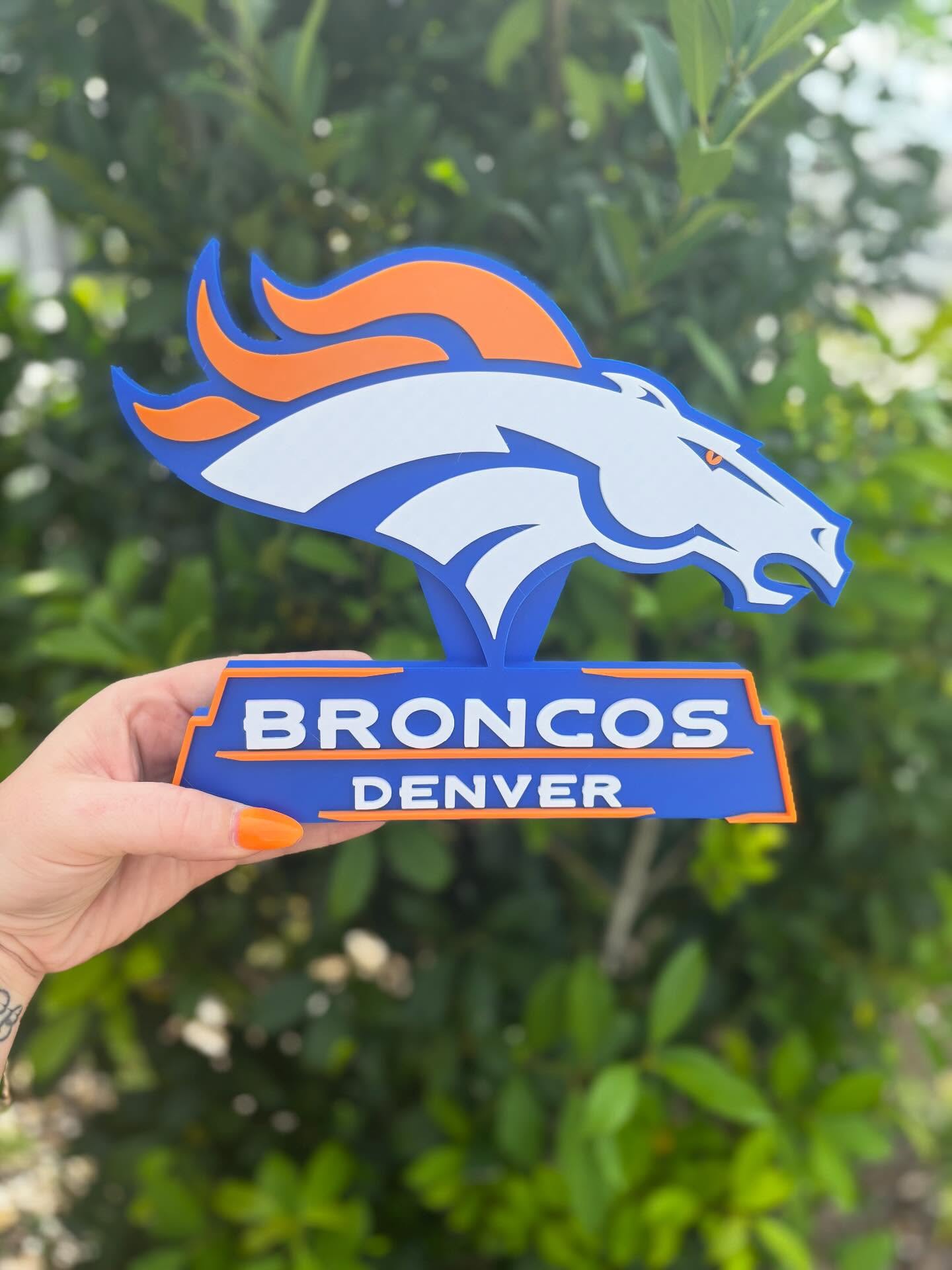 Denver Broncos Table/Desk Stand