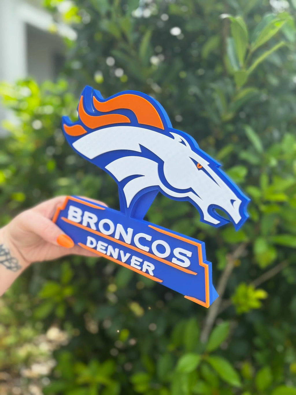 Denver Broncos Table/Desk Stand