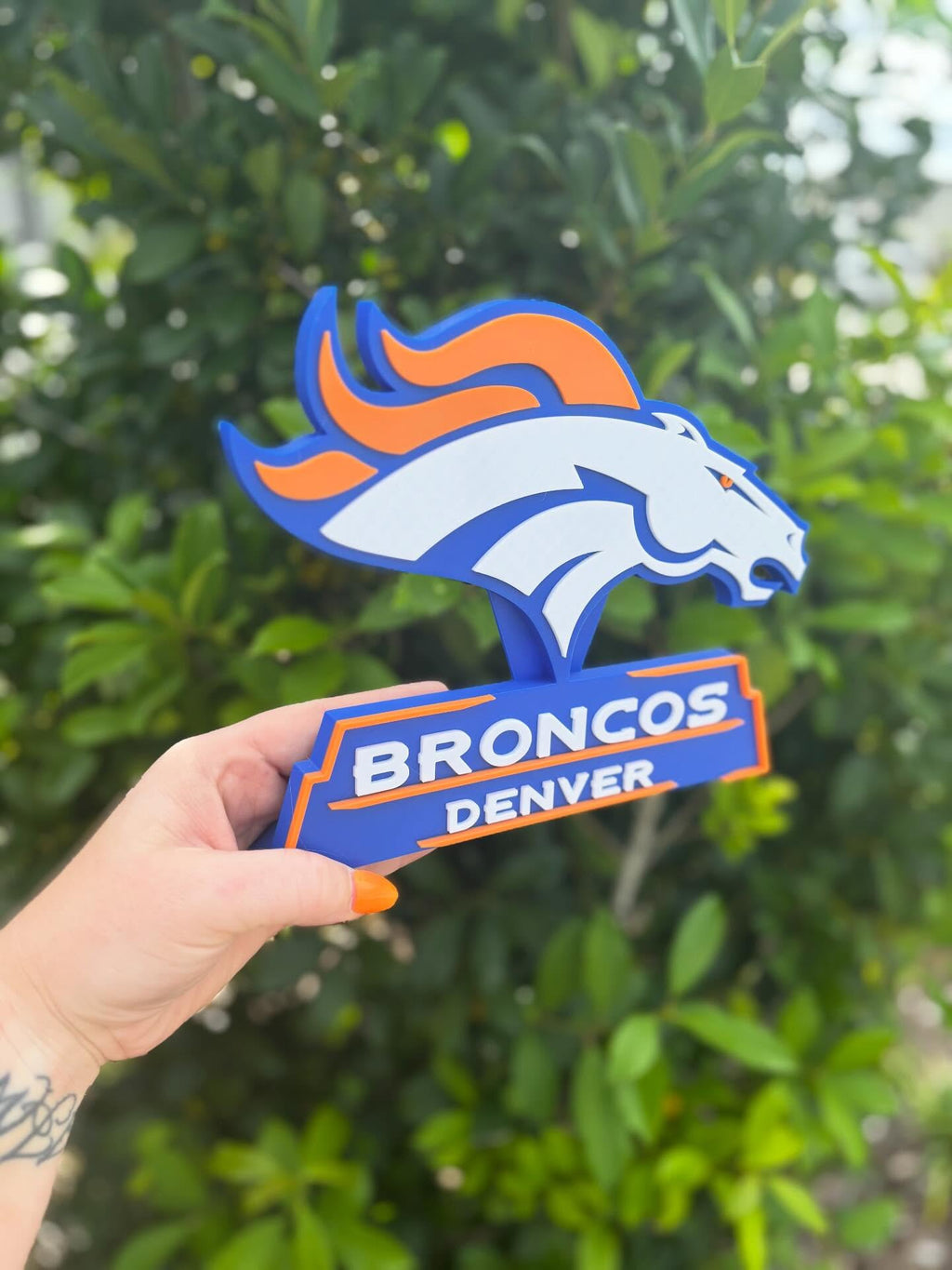Denver Broncos Table/Desk Stand