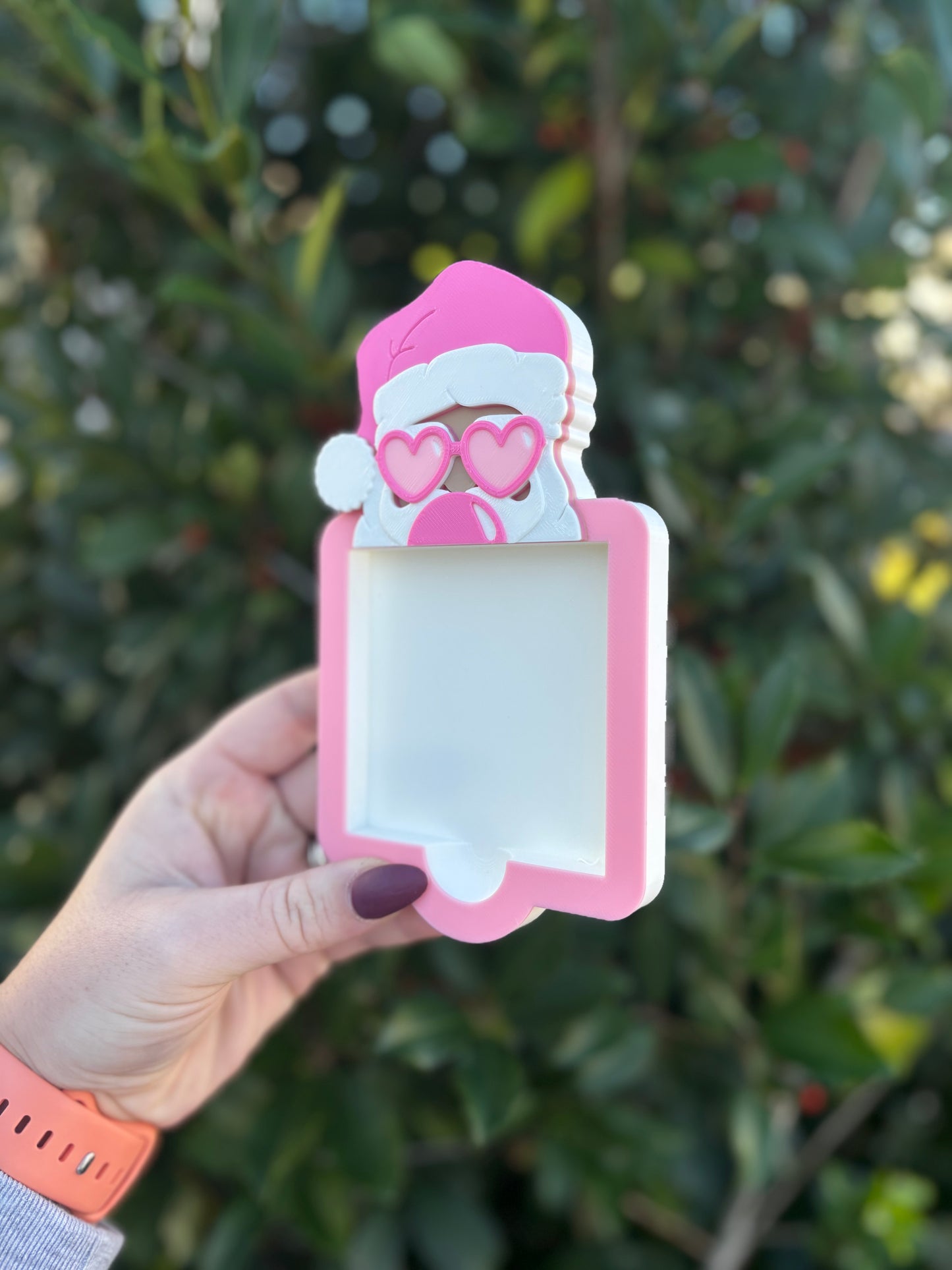 Sassy Santa Notepad Holder