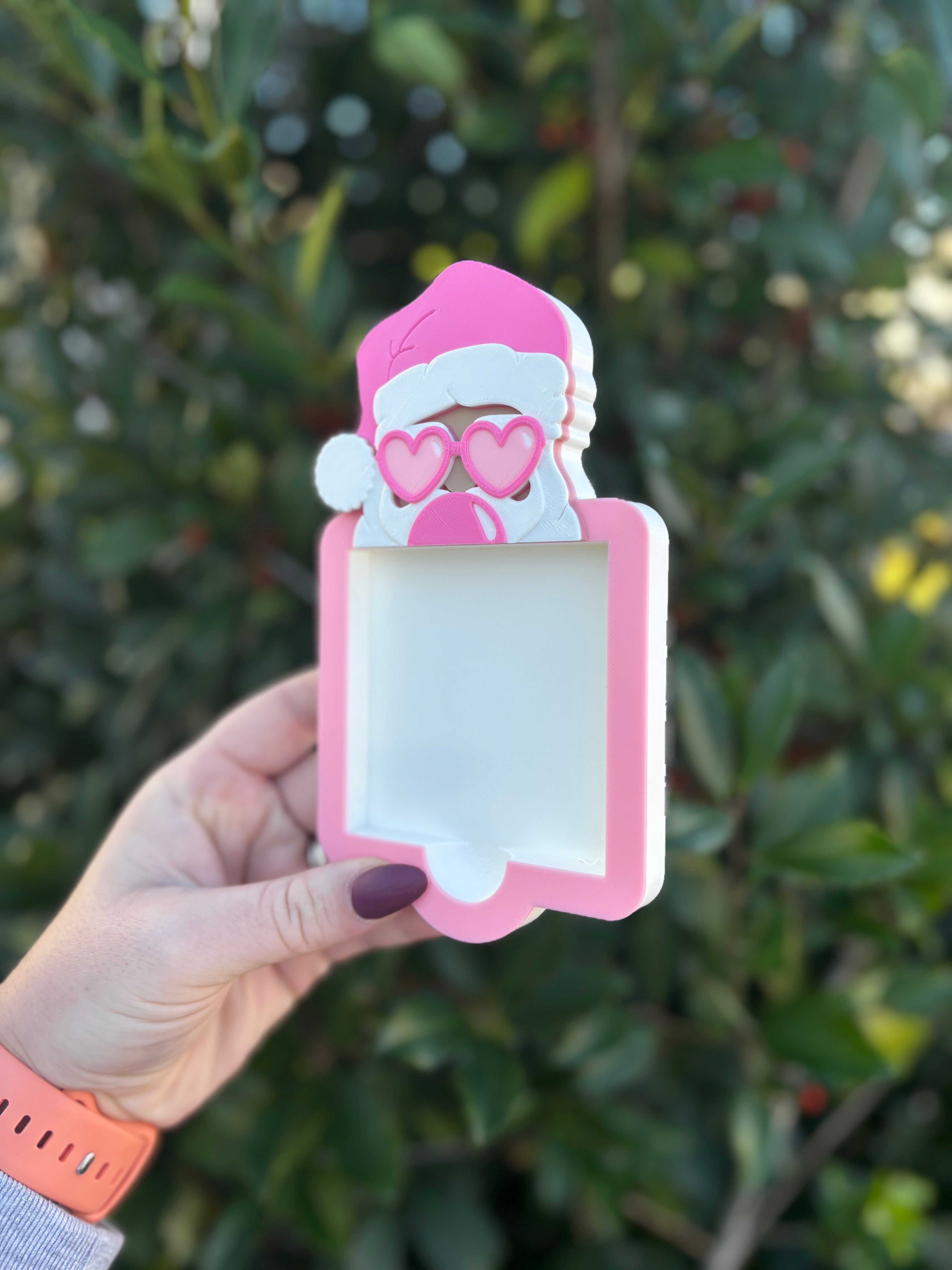 Sassy Santa Notepad Holder