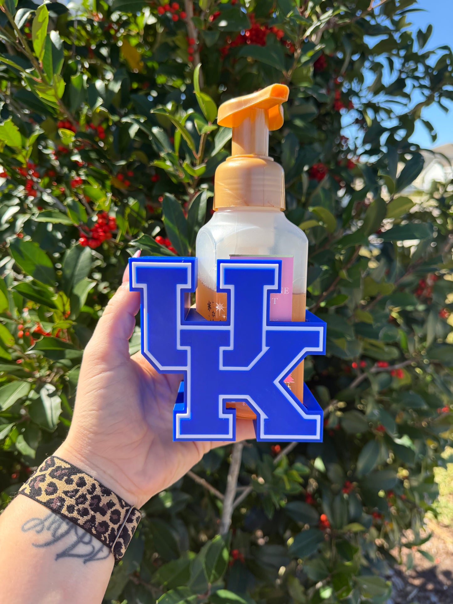 Kentucky Wildcats Bath & Body Works Soap Holder