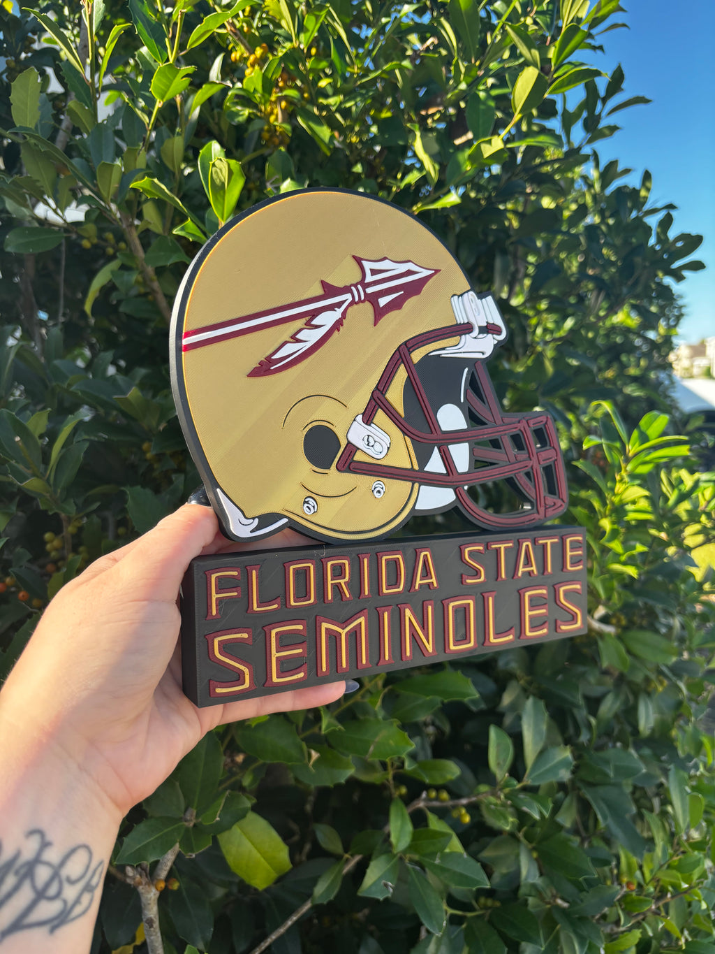 Florida State Seminoles FSU Table/Desk Stand