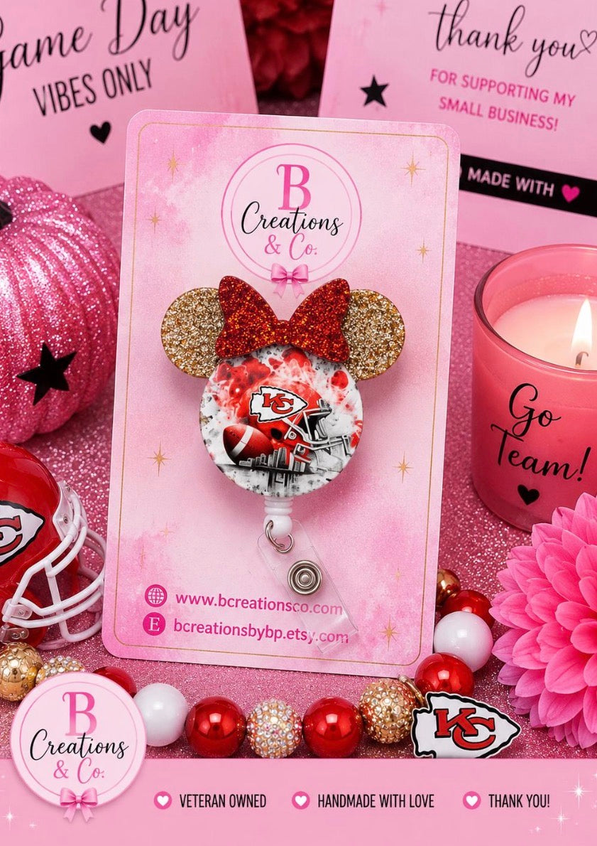 NFL Minnie Badge Reels