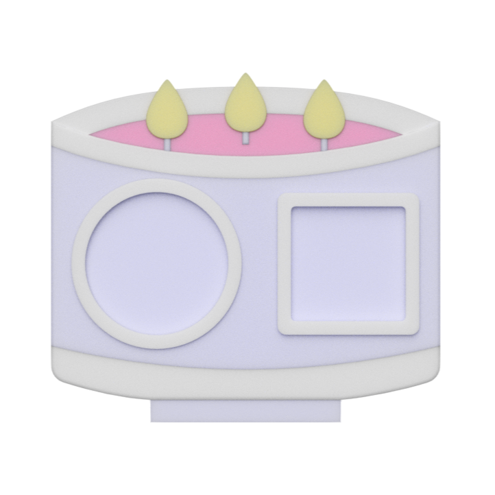 NFC Business Stand - Candle