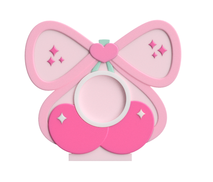 NFC Business Stand - Cherry Bow