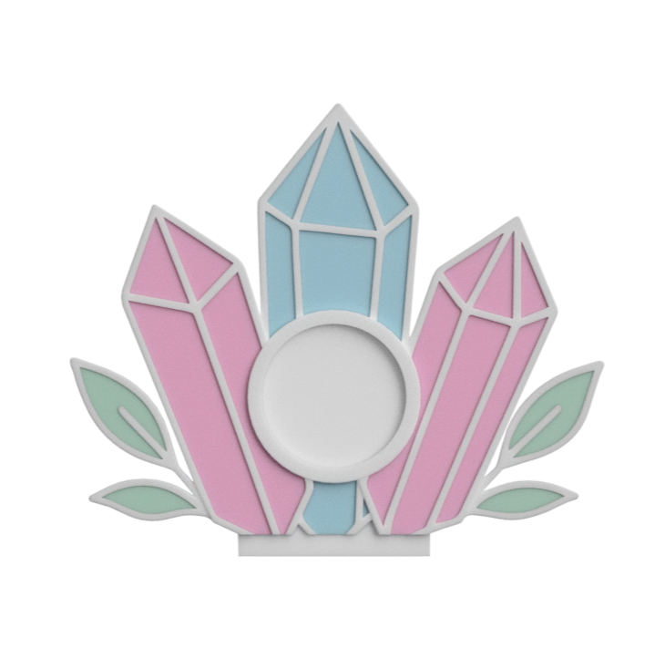 NFC Business Stand - Crystal Backing