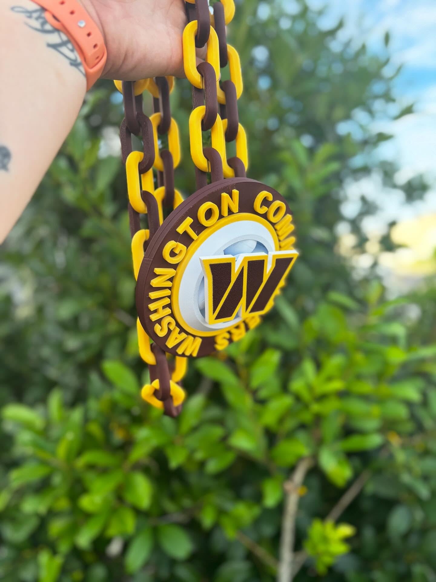 Washington Commanders Spinner Hype Chain