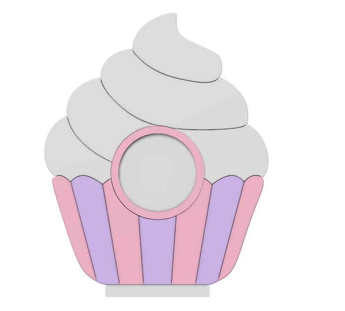 NFC Business Stand - Cupcake