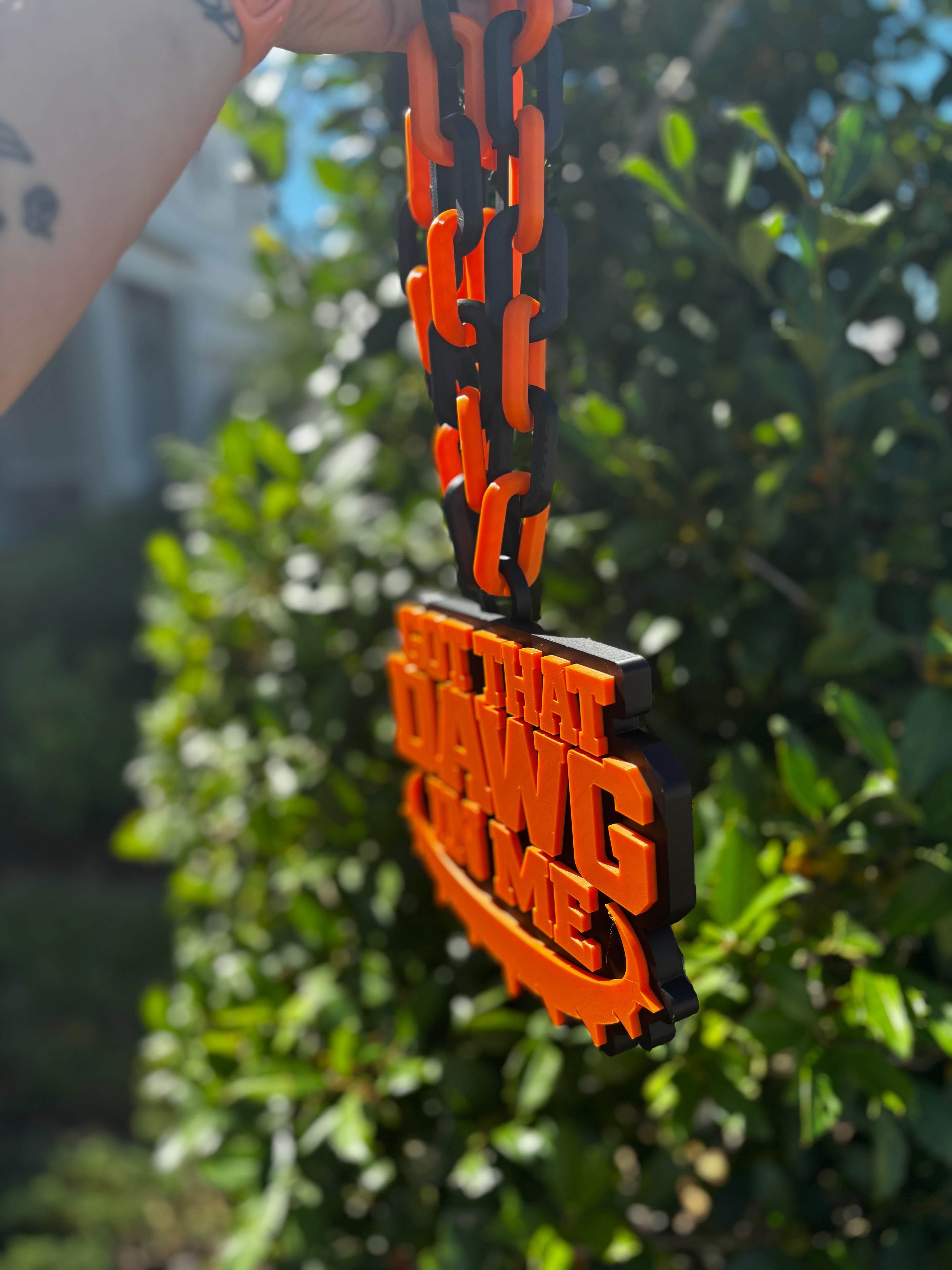 "Got That DAWG In Me" Sports Hype Chain