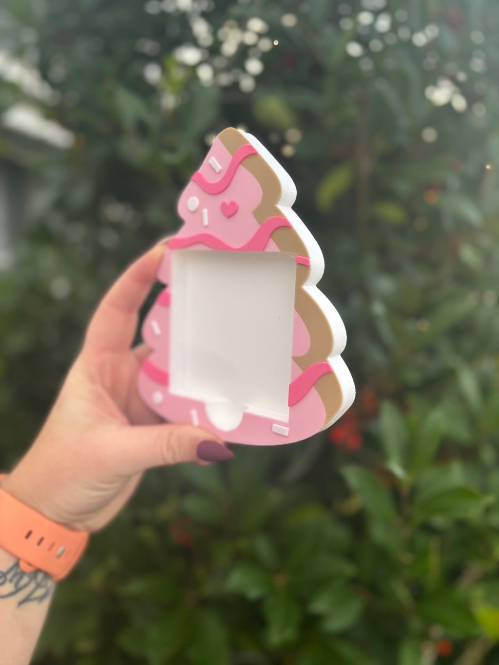 Christmas Cake Notepad Holder