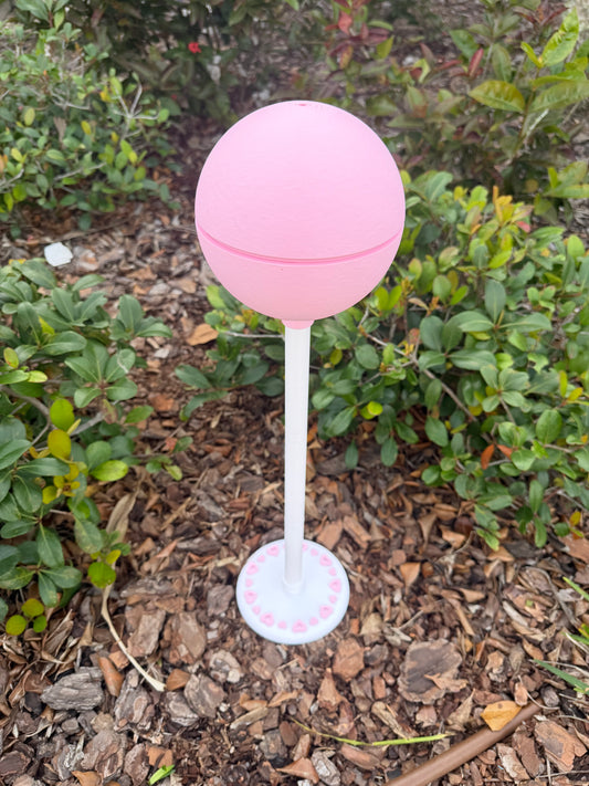 Oversized Fillable Lollipop Container | Giant Candy Lollipop Prop | Valentine’s Day Decor | Party Favor Holder | Custom Candy Display