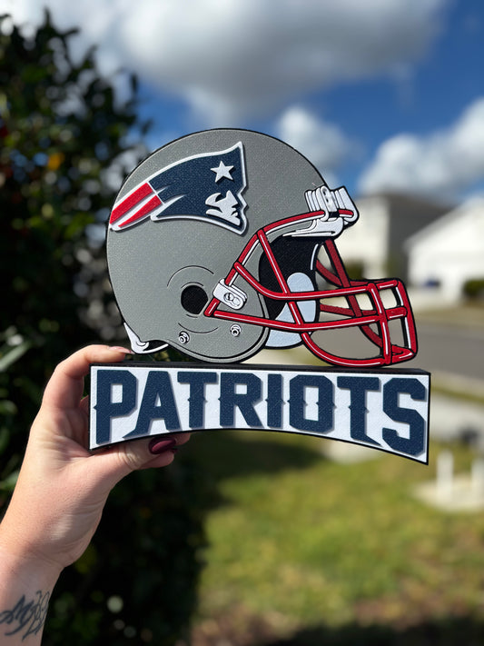 New England Patriots Desk/Table Stand