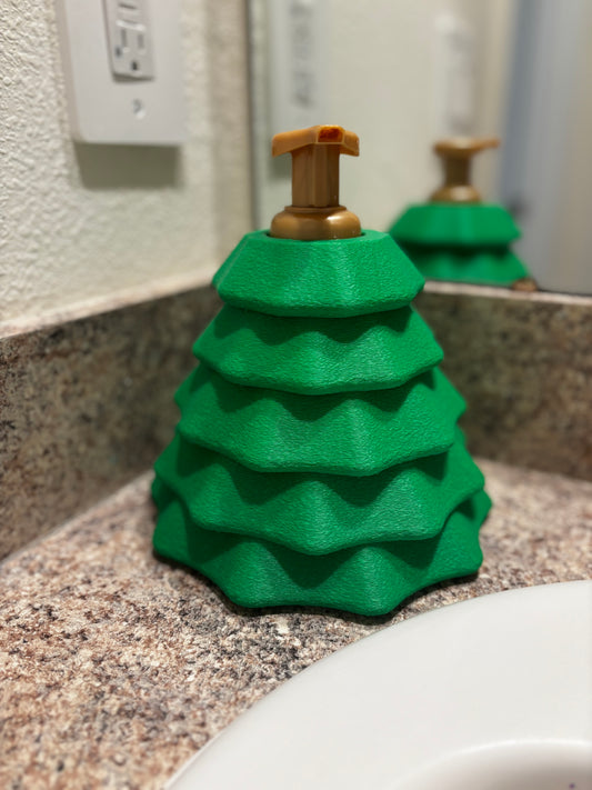 Bath & Body Works Christmas Tree Soap Dispenser Holder
