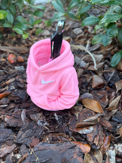 Mini Hoodie Pen Holder – Pink Sportswear Style Desk Organizer | Cute Office Decor | Teacher Gift | Pencil Holder