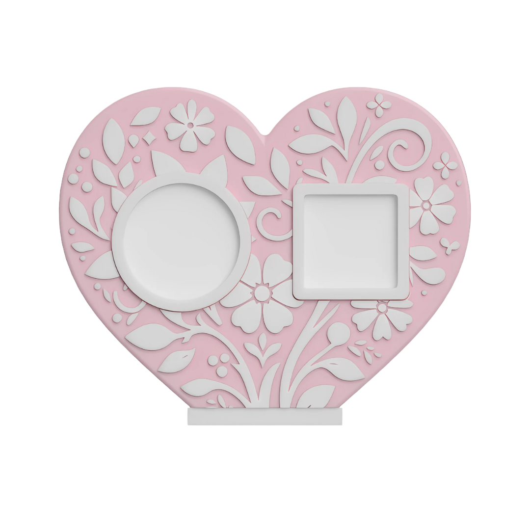 NFC Business Stand - Heart Backing