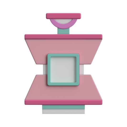 NFC Business Stand - Heat Press