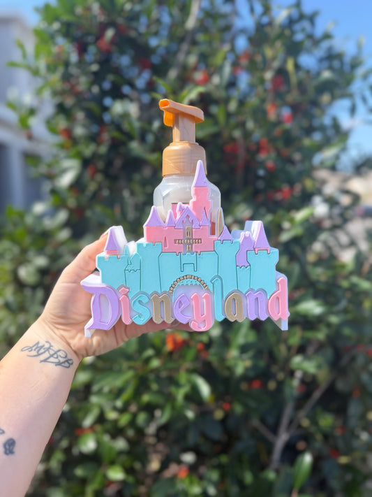 Disneyland Castle Soap Holder | Bath & Body Works Wall Mount | Theme Park Inspired Bathroom Decor | 3D Printed Soap Stand