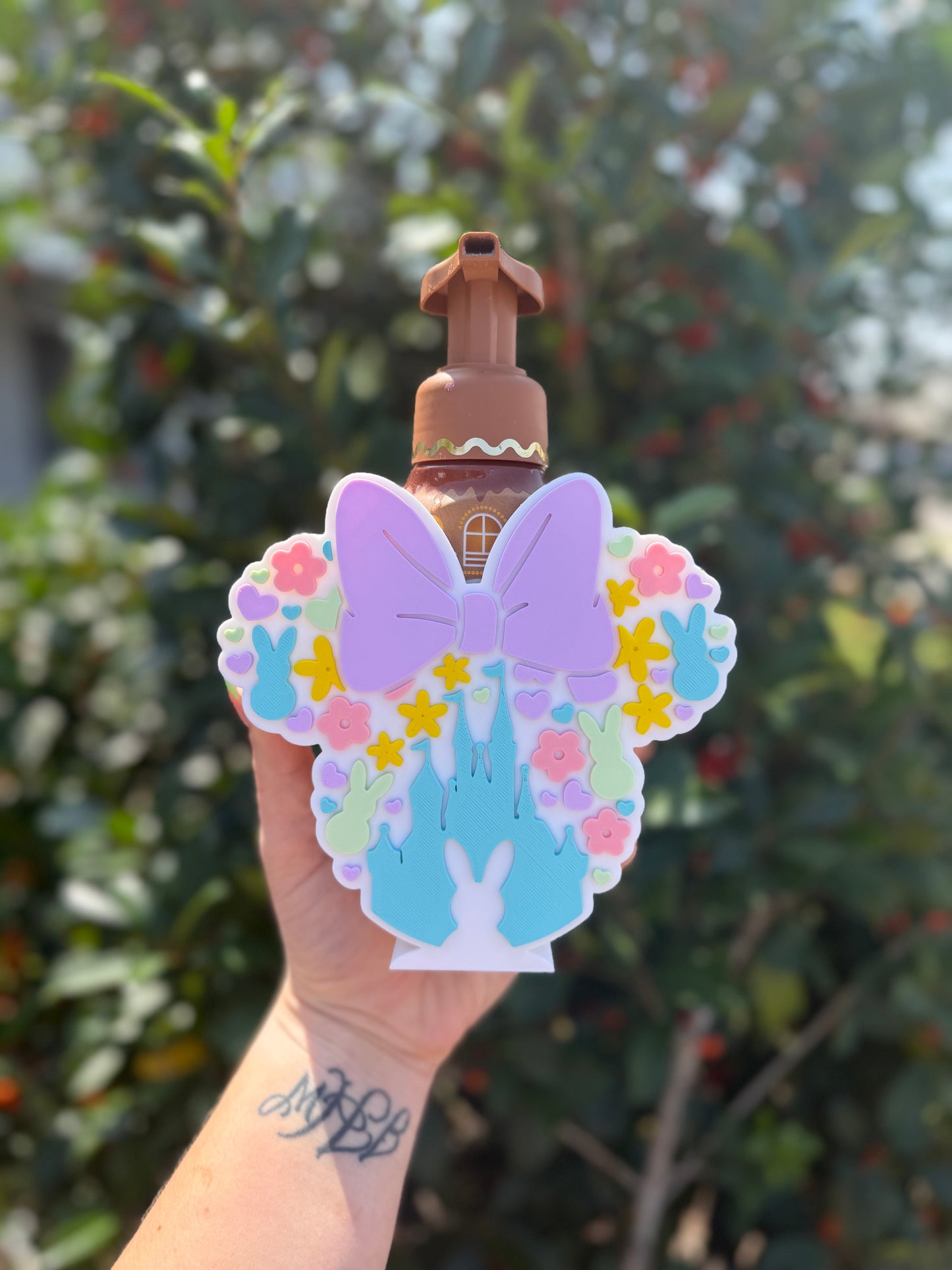 Easter Mouse Soap Holder – Pastel Bunny Bathroom Decor | Cute Spring Kitchen Sink Organizer | Handmade Gift