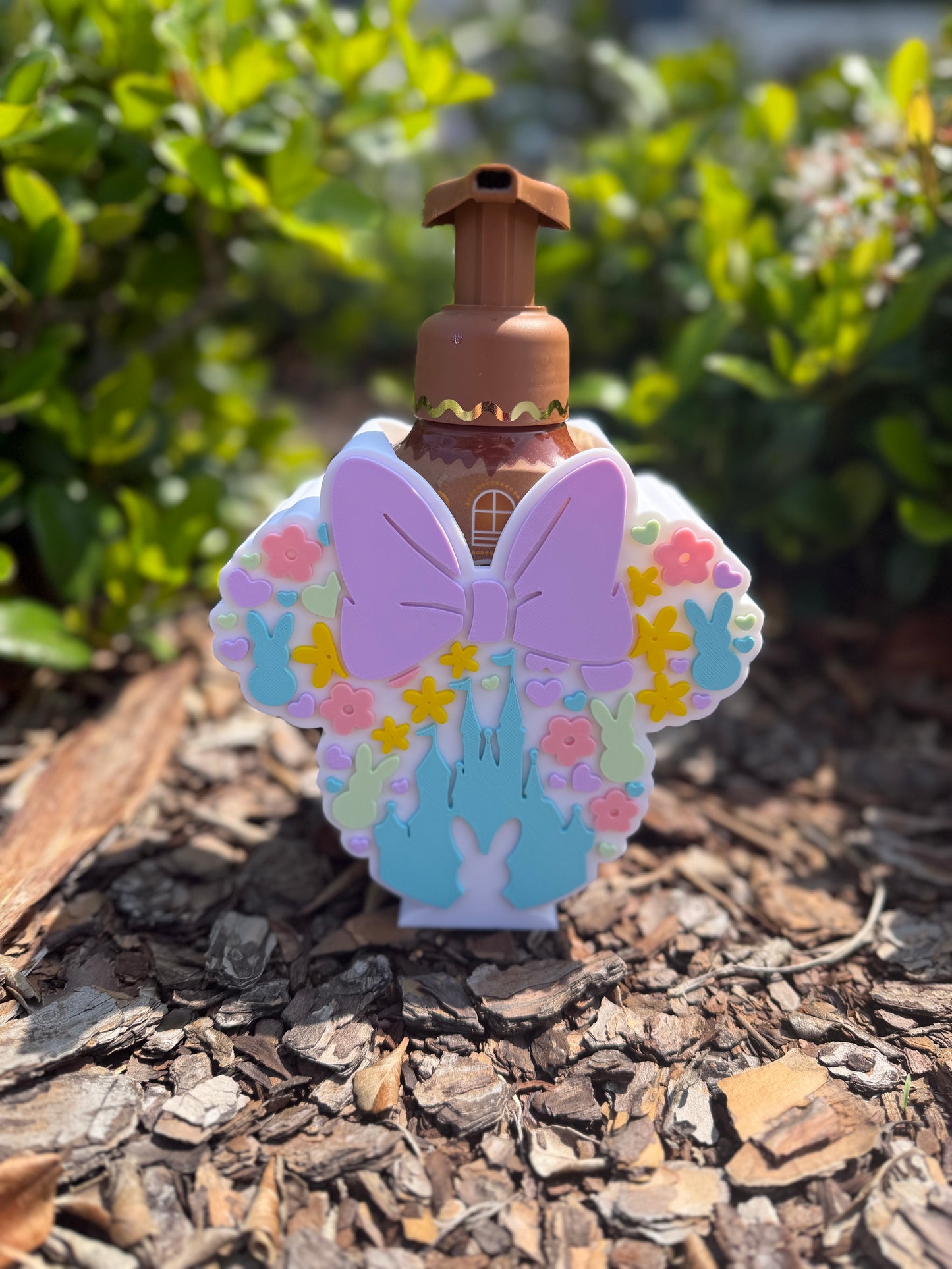 Easter Mouse Soap Holder – Pastel Bunny Bathroom Decor | Cute Spring Kitchen Sink Organizer | Handmade Gift