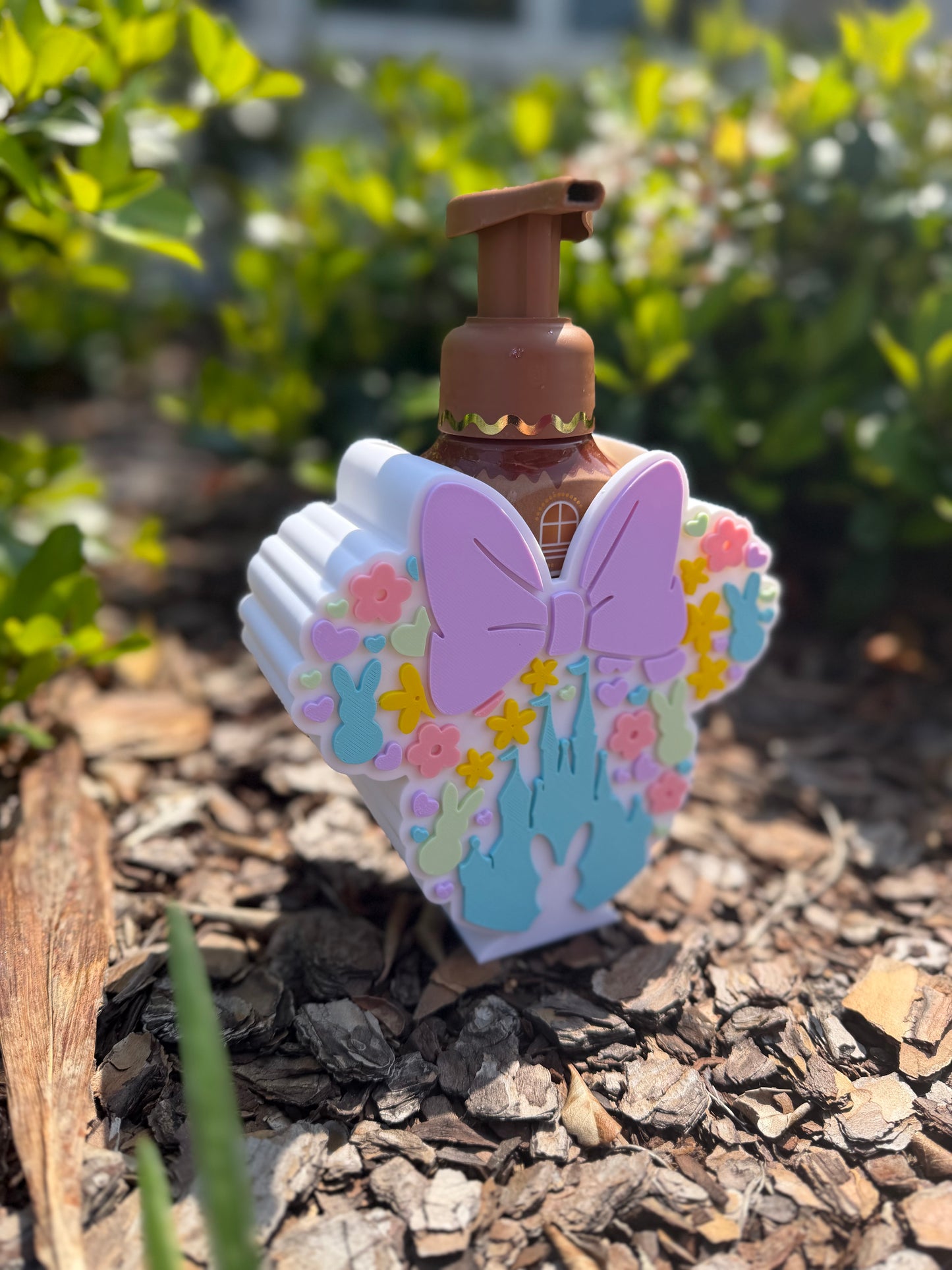 Easter Mouse Soap Holder – Pastel Bunny Bathroom Decor | Cute Spring Kitchen Sink Organizer | Handmade Gift