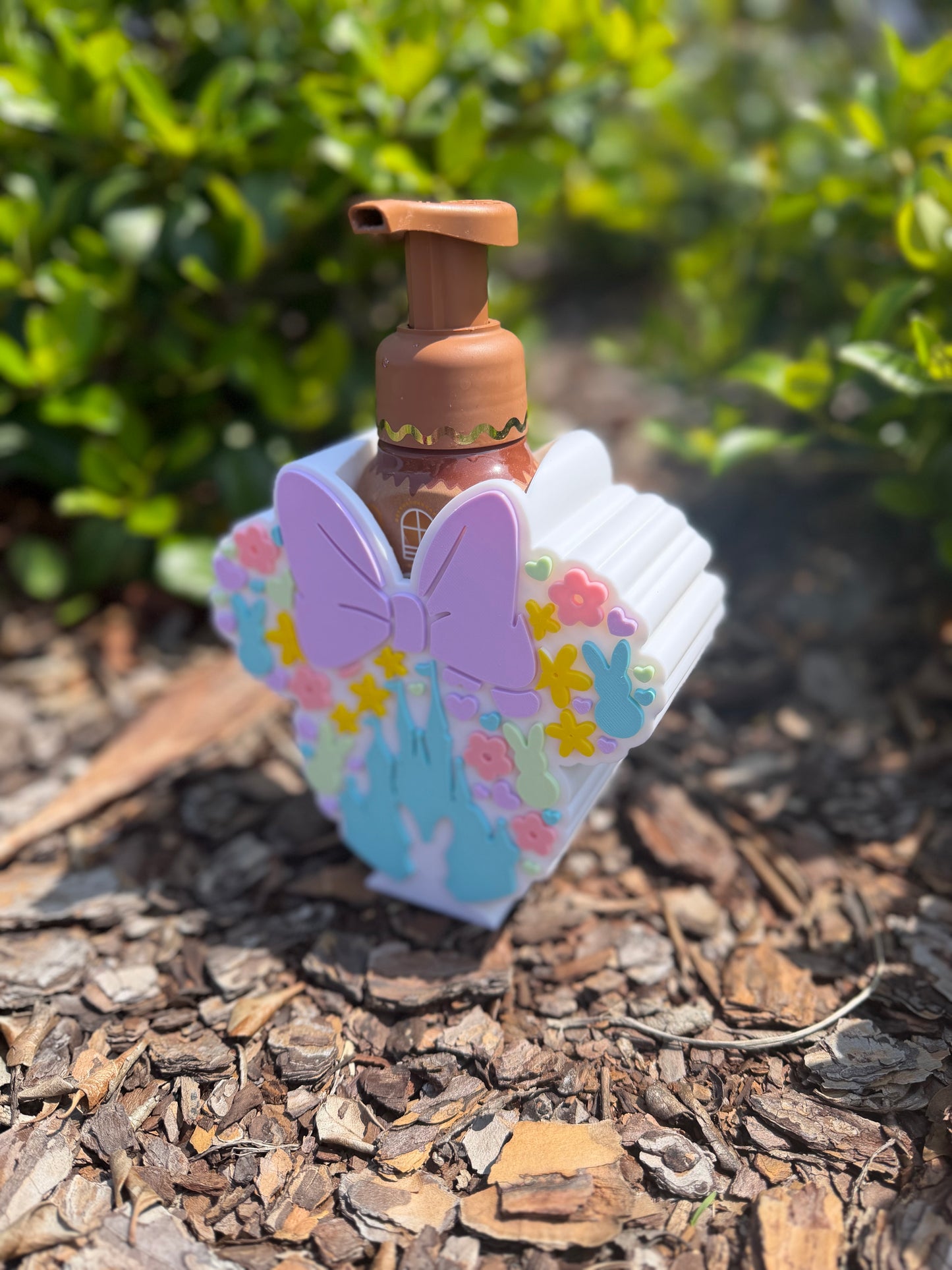 Easter Mouse Soap Holder – Pastel Bunny Bathroom Decor | Cute Spring Kitchen Sink Organizer | Handmade Gift