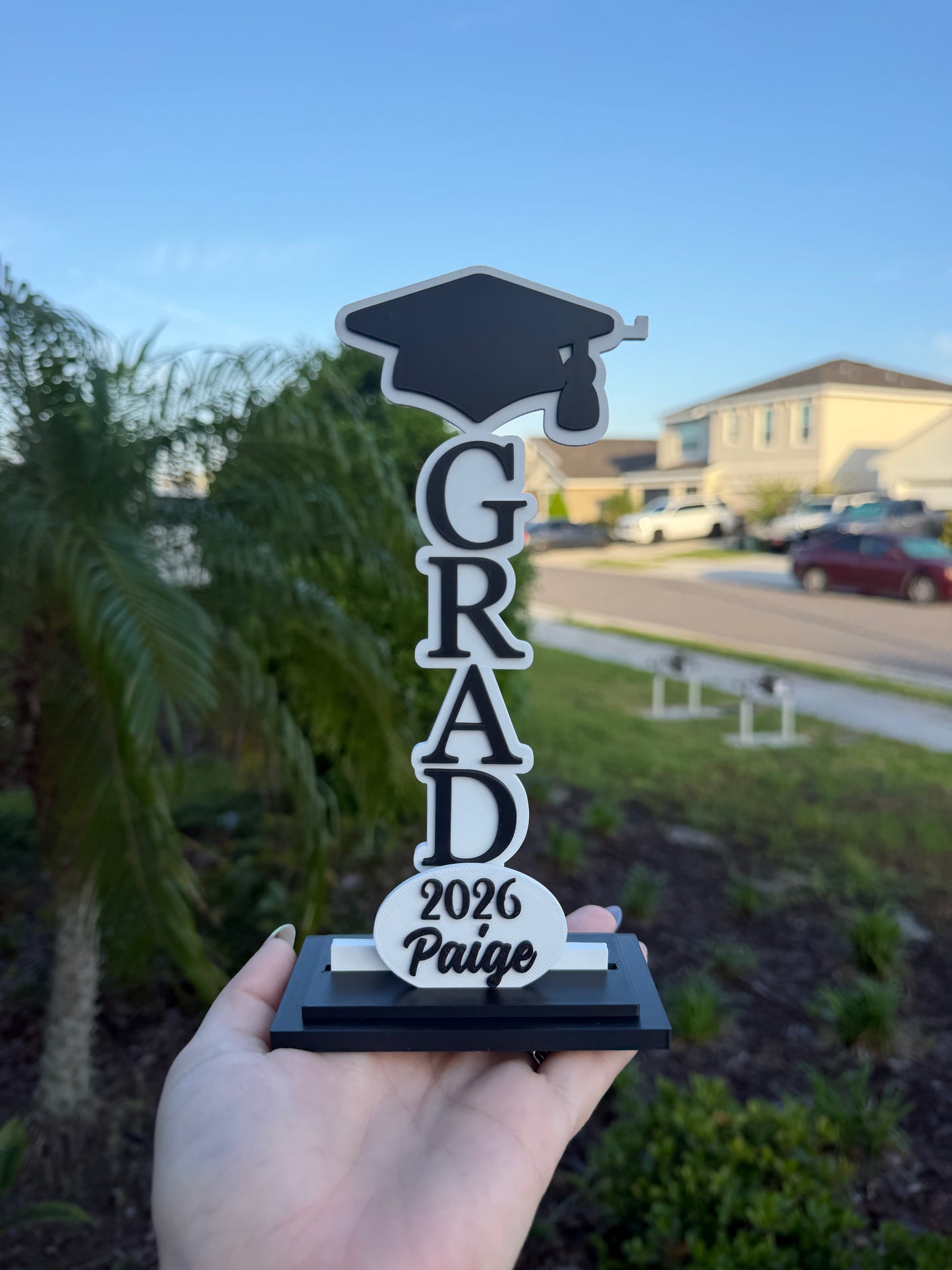 Personalized Graduation Tassel Holder – Class of 2026 | Custom Name Grad Keepsake | Senior Gift | Graduation Decor