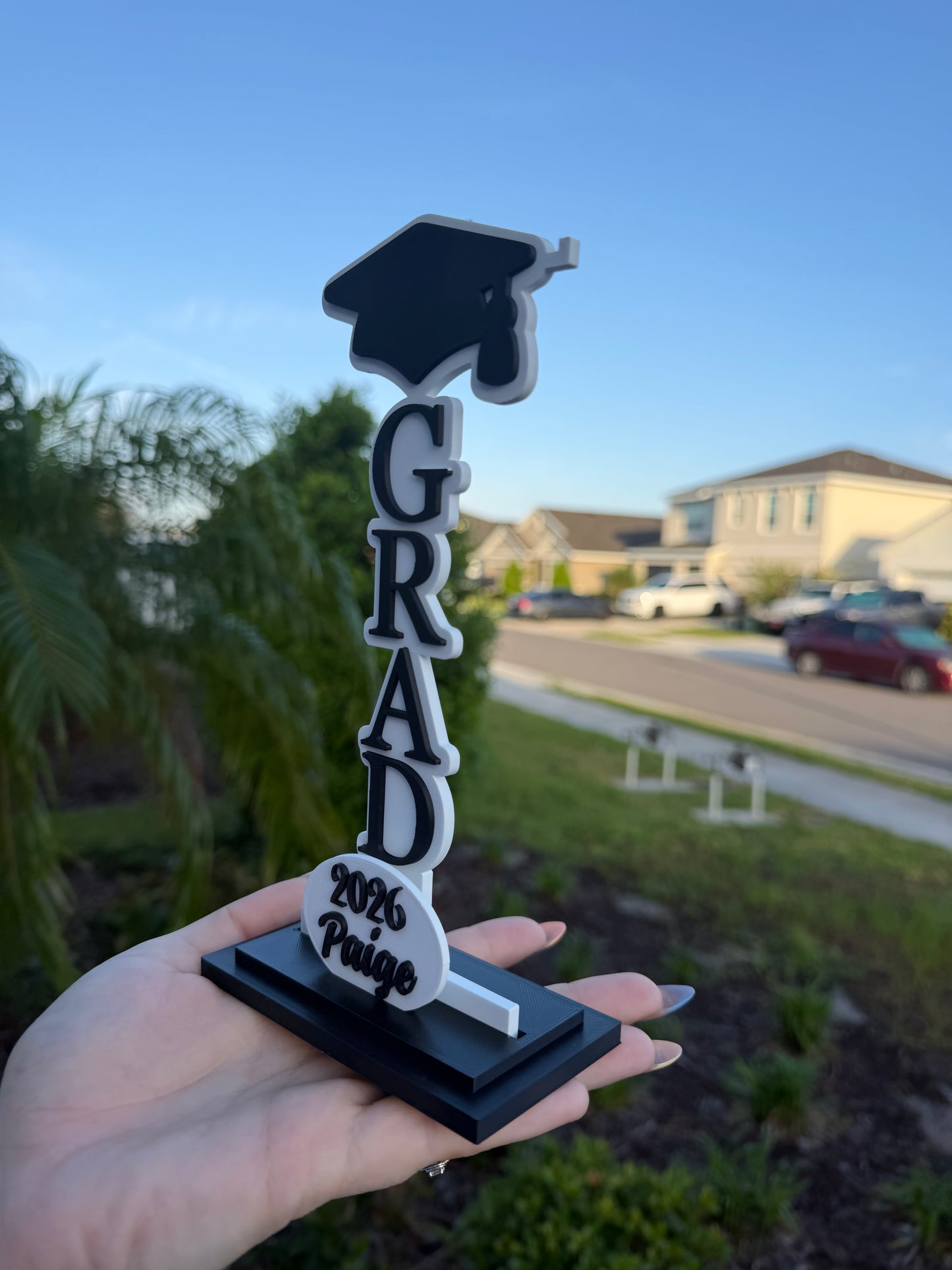 Personalized Graduation Tassel Holder – Class of 2026 | Custom Name Grad Keepsake | Senior Gift | Graduation Decor