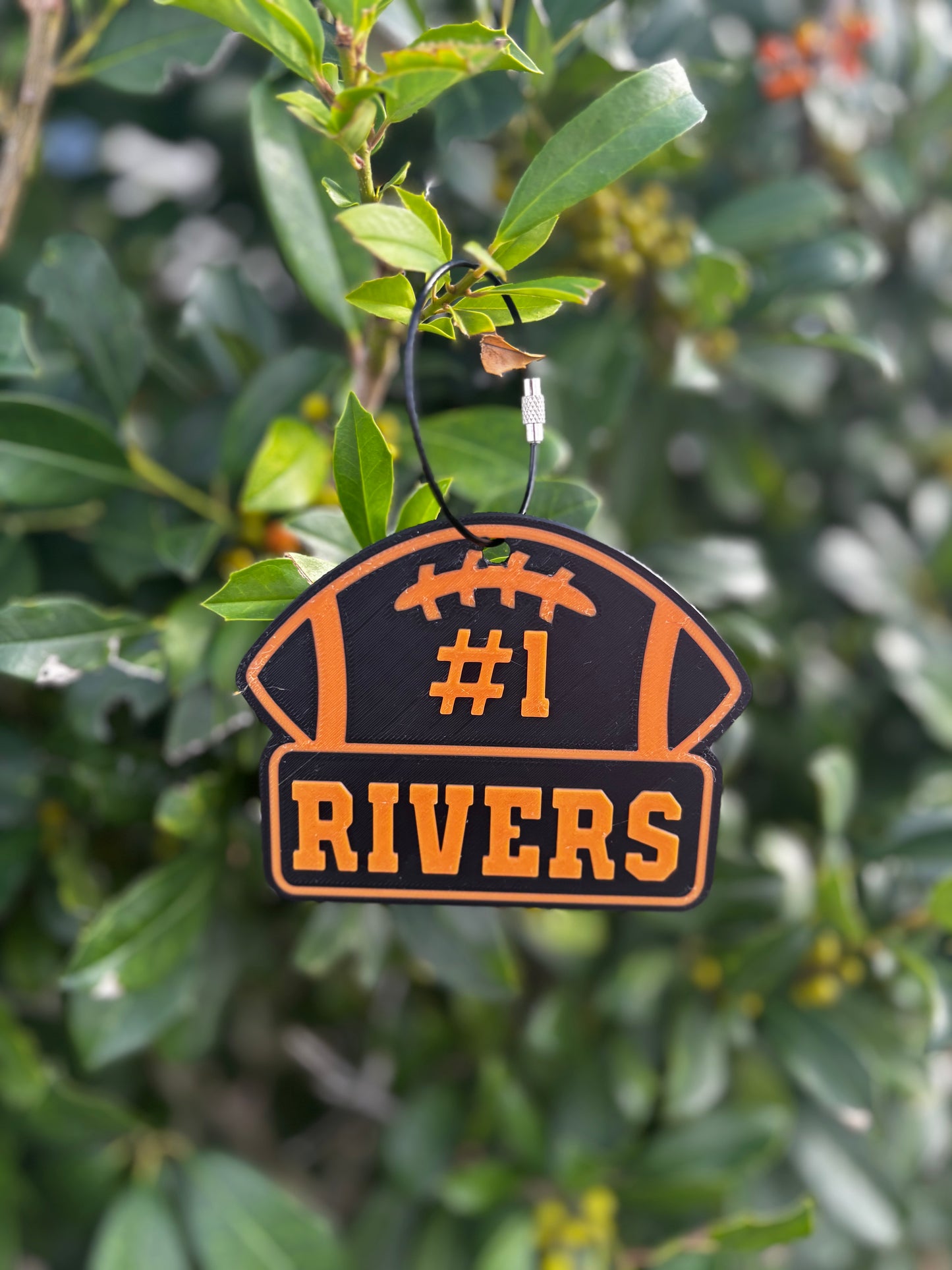 Football Bag Tag
