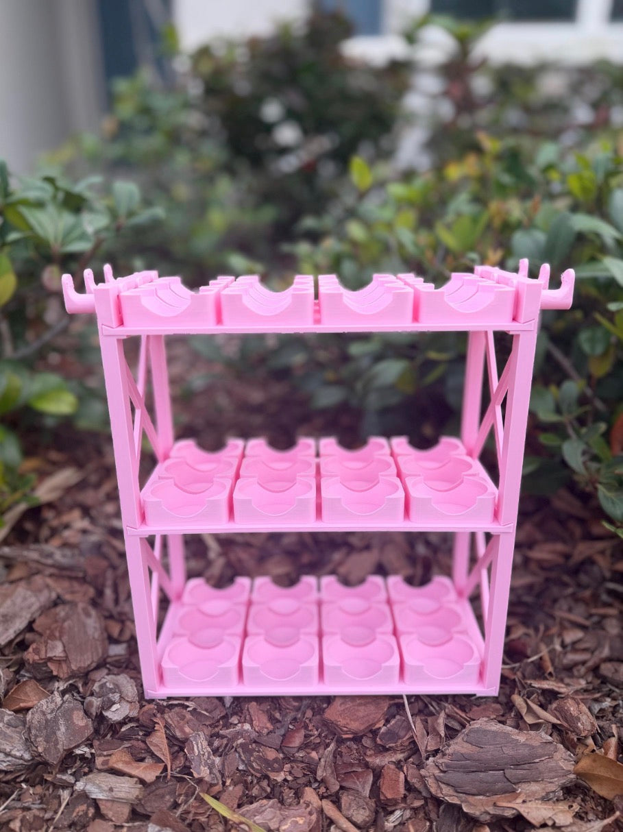 Bath & Body Works PocketBac Sanitizer Holder Organizer with Hooks | Hand Sanitizer Storage Rack | Bathroom, Entryway or Classroom Organizer