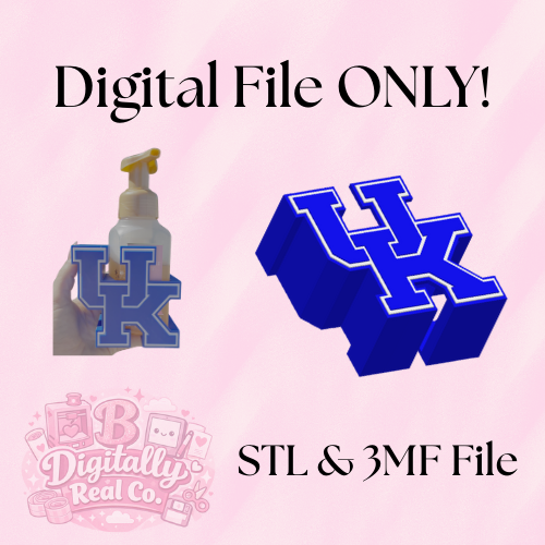 Kentucky Wildcats Soap Holder 3D Print File | STL & 3MF (Digital Download)