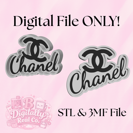 Chanel Designer Inspired Jewelry Tray STL & 3MF File | Luxury Style Trinket Dish | Vanity Decor | 3D Print File | Digital Download ONLY